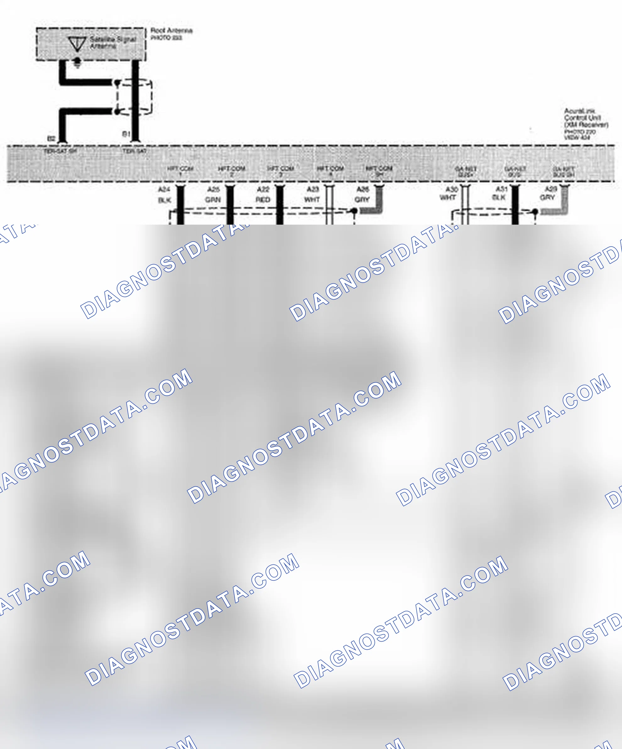Scheme 347: AcuraLink Circuit Diagram (Page 153-1)
