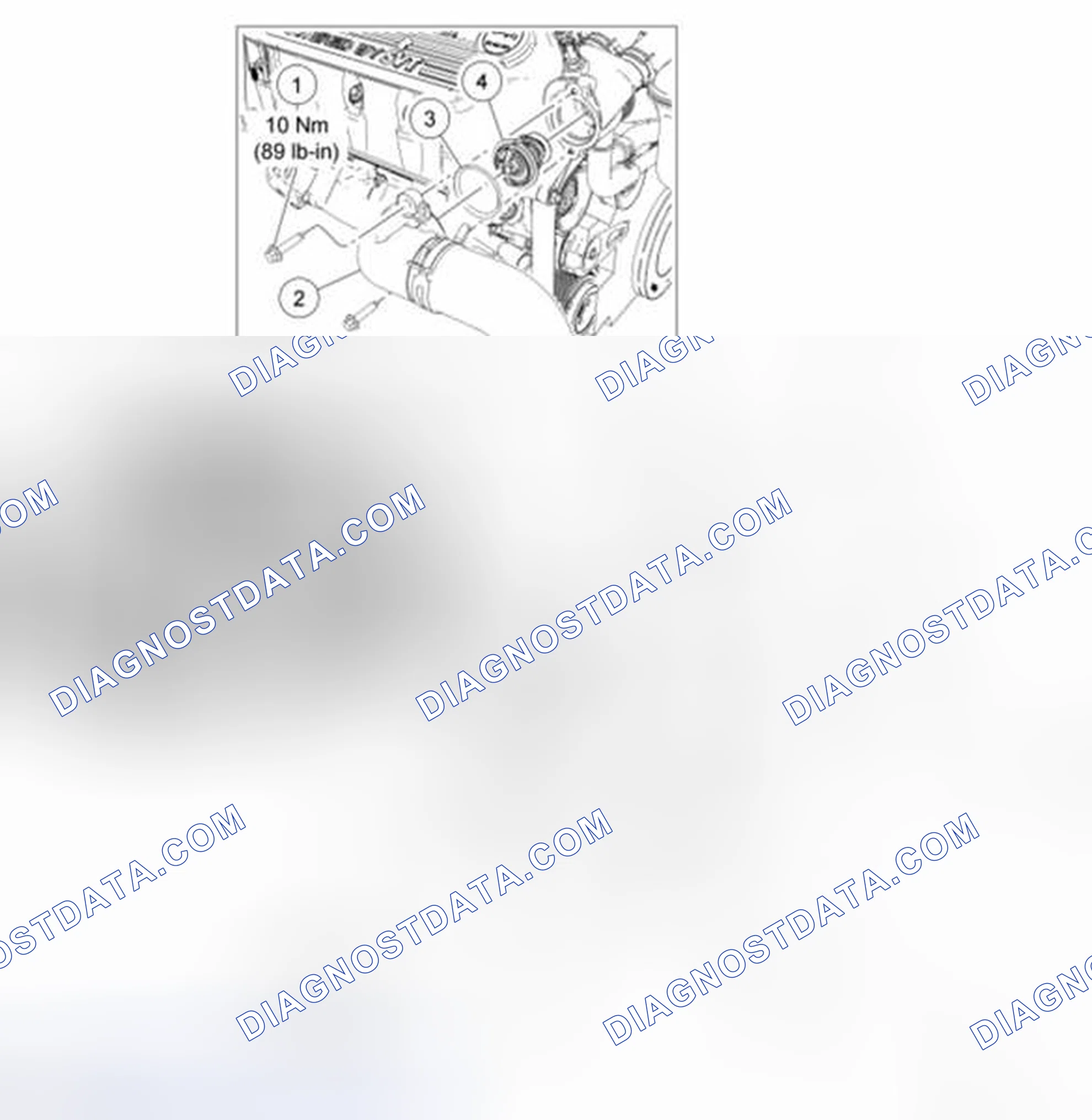 Scheme 7: Thermostat and Thermostat Housing - 5.8L (4V)