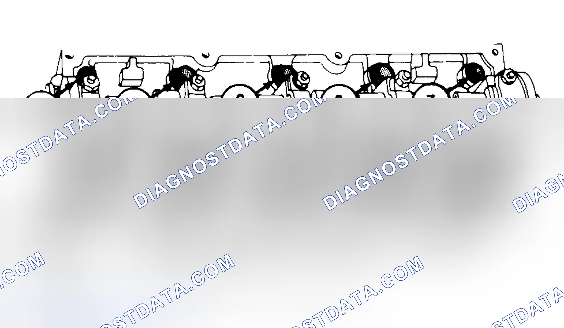 Scheme 7: Typical Cylinder Head Tightening or Loosening Sequence