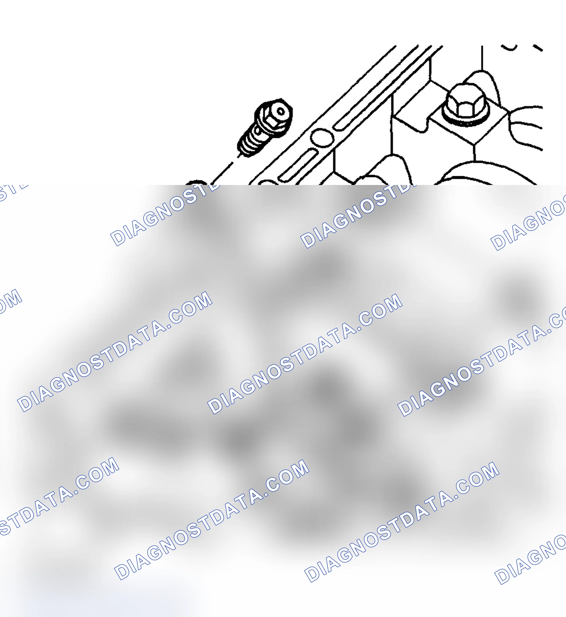 Scheme 973: Piston Oil Cooling Nozzle Removal