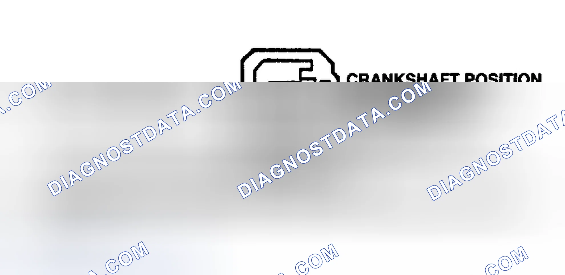 Scheme 366: CKP Sensor Connector Terminals & Test Circuits