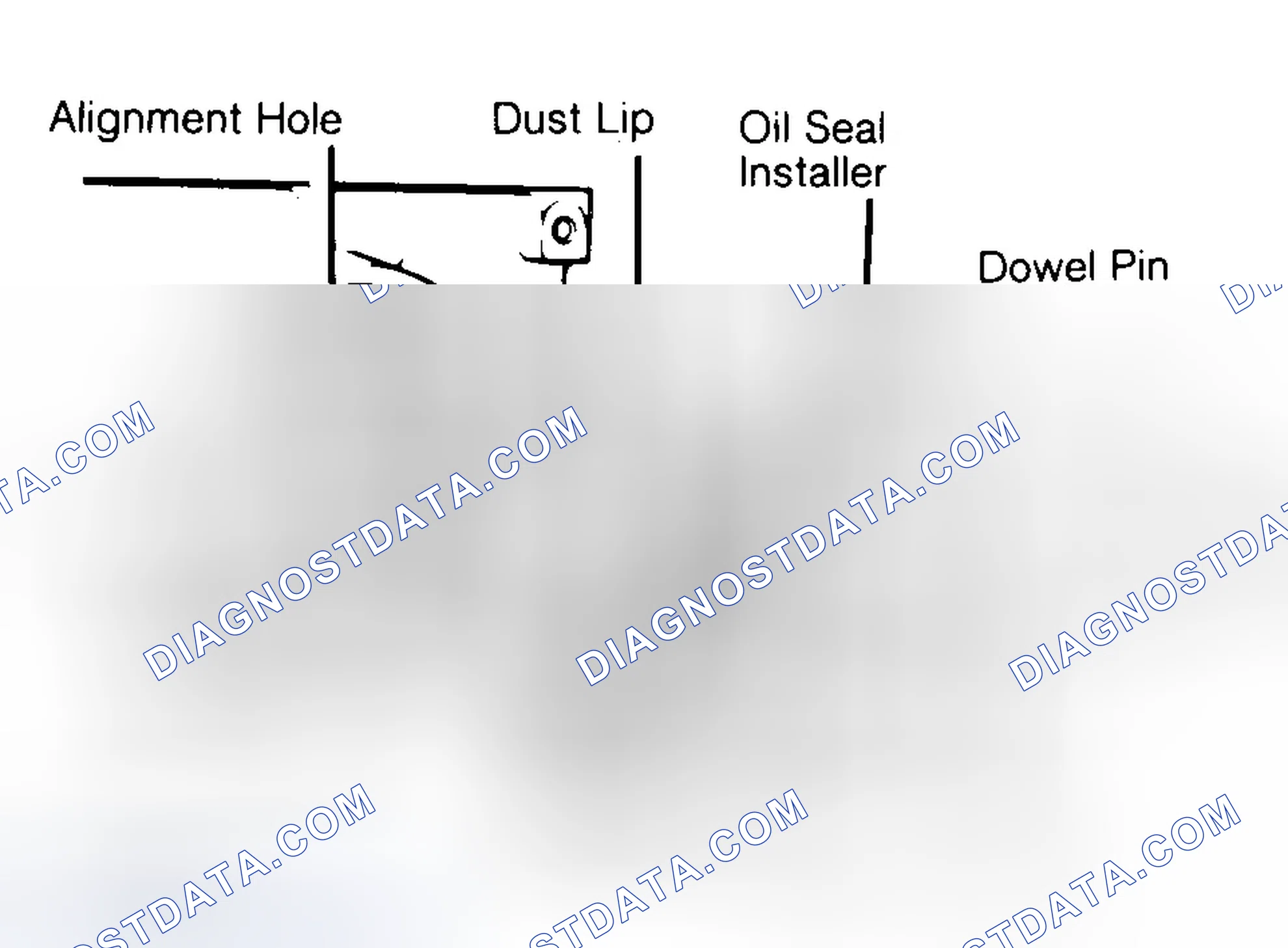 Scheme 10: Installing Typical One-Piece Oil Seal