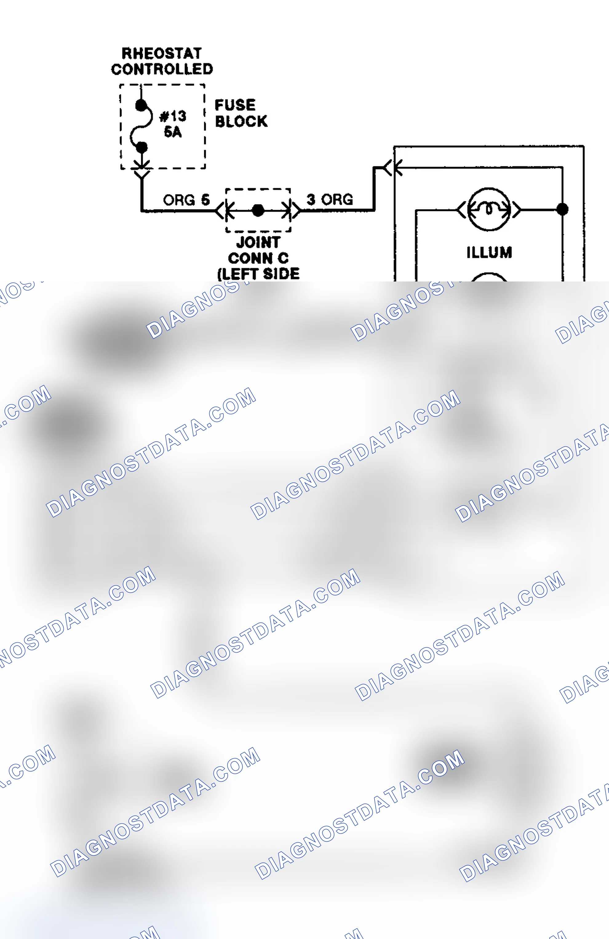 Fig. 17: Heater System Wiring Diagram (Pickup)