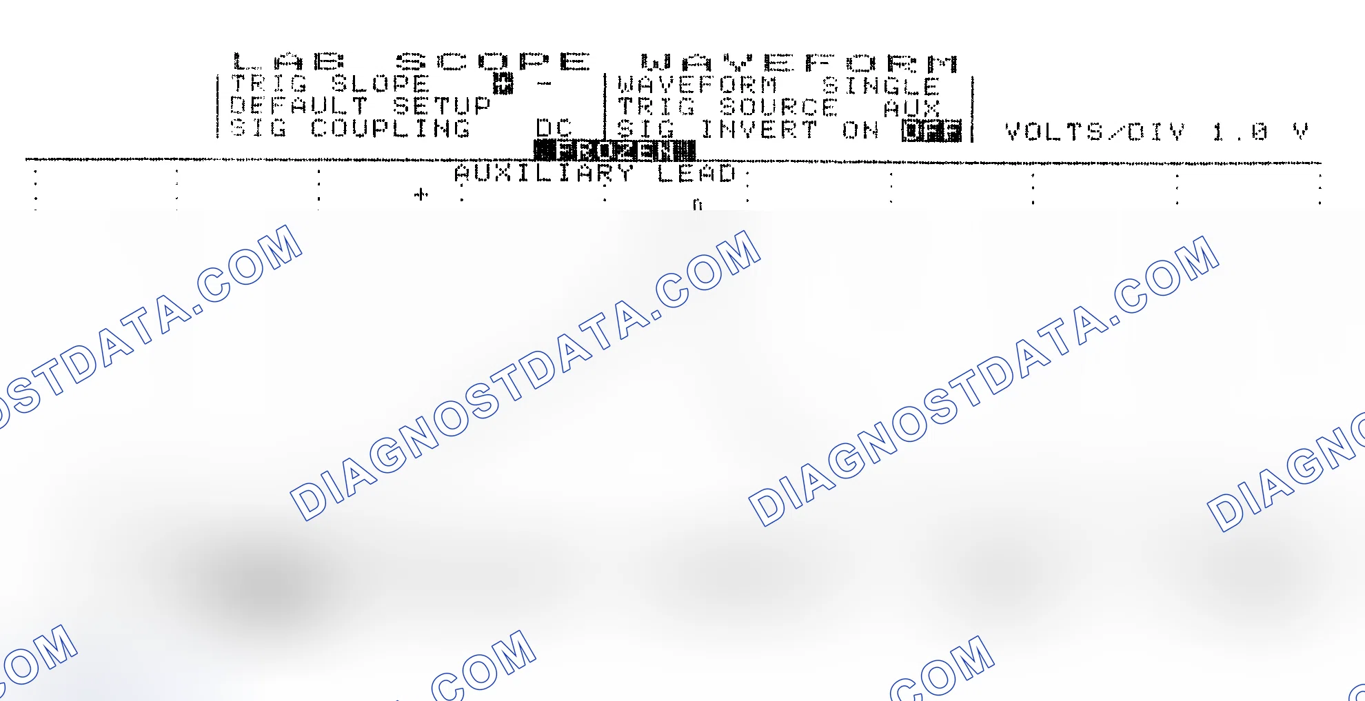Scheme 19: Single Injector w/Excessive Current Flow - Current Pattern
