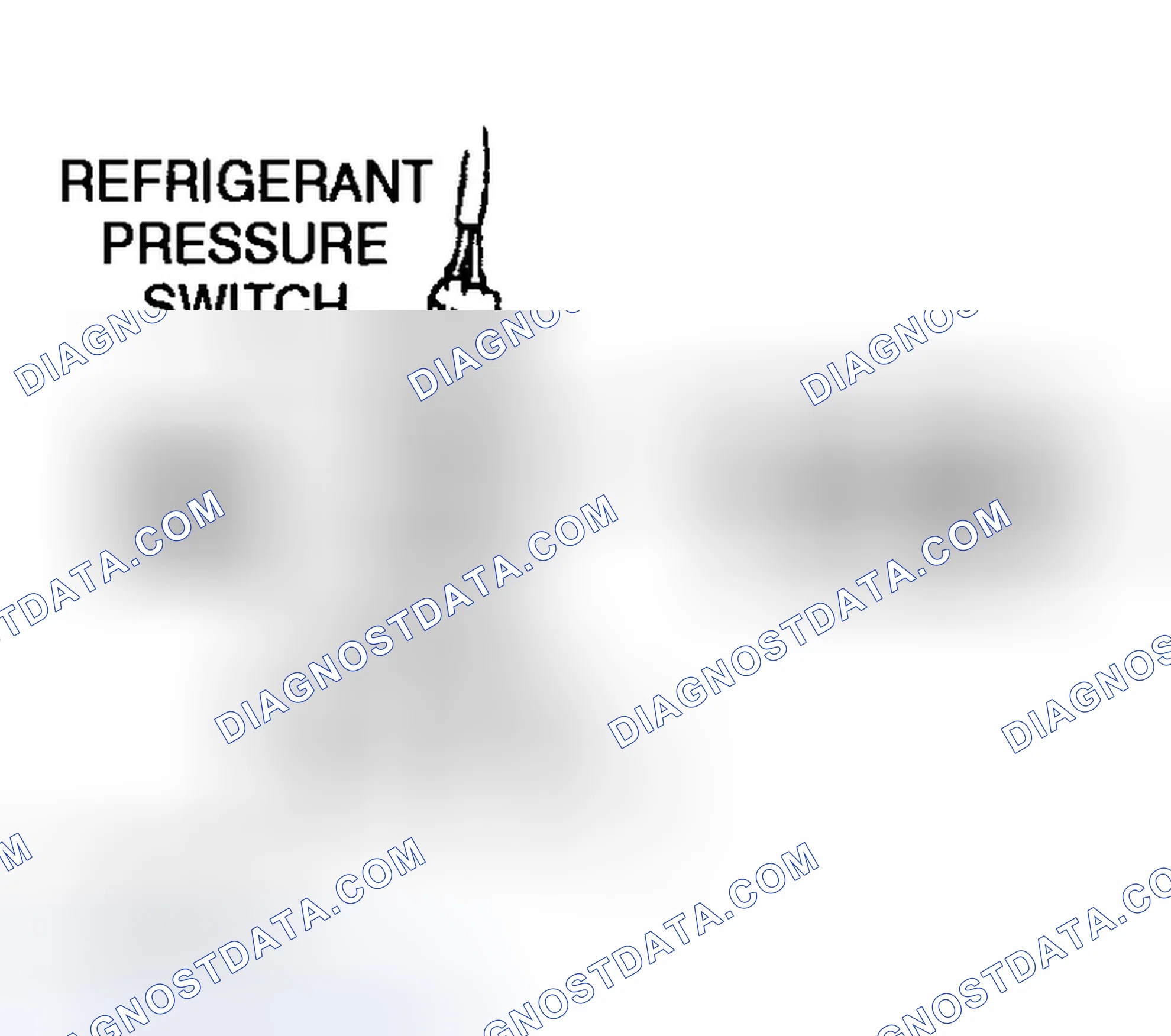 Scheme 108: REFRIGERANT PRESSURE SWITCH REMOVAL/INSTALLATION