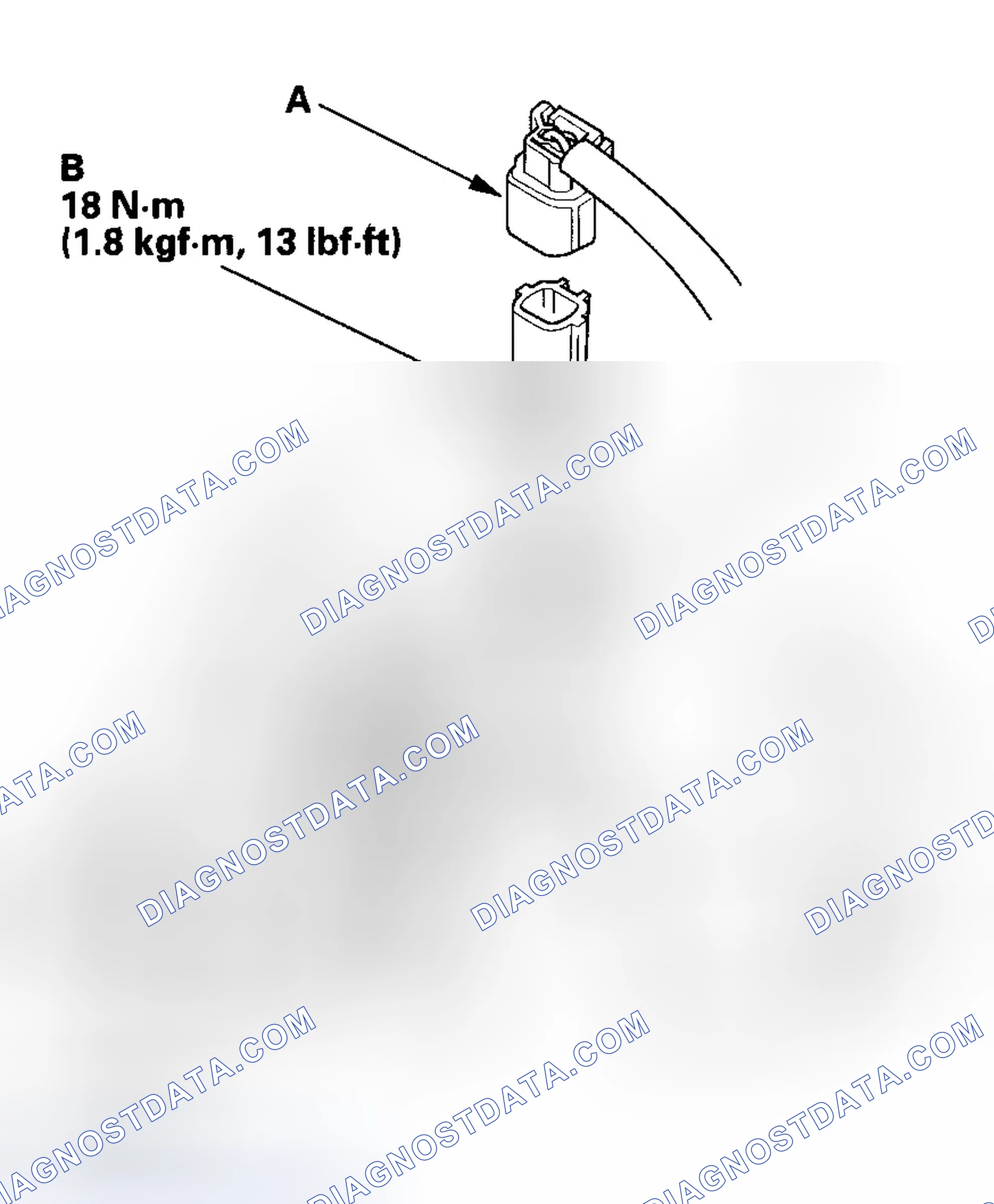 Scheme 165: ECT Sensor 1 Replacement