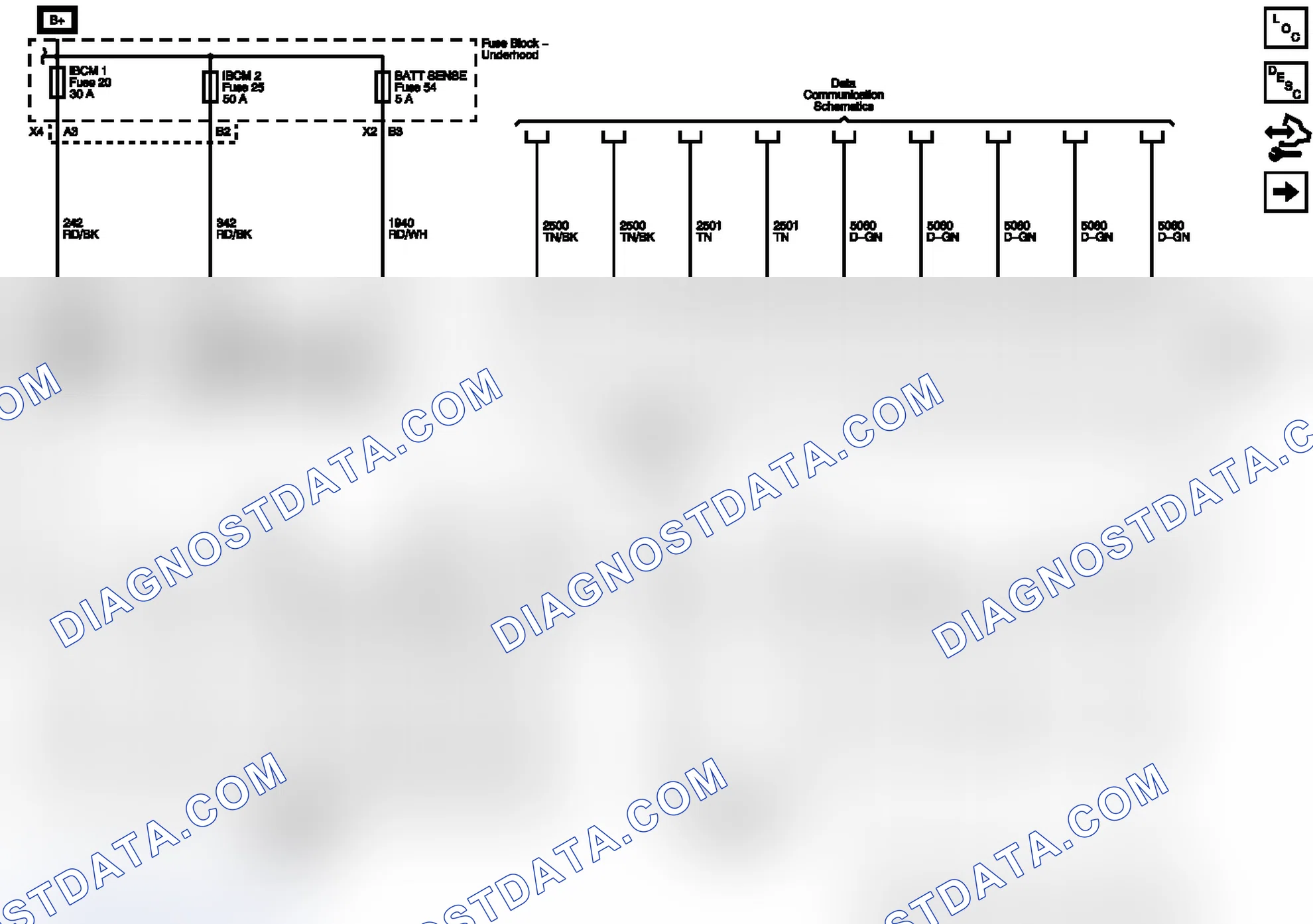 Scheme 3: Power, Ground, and Serial Data Wiring Schematics