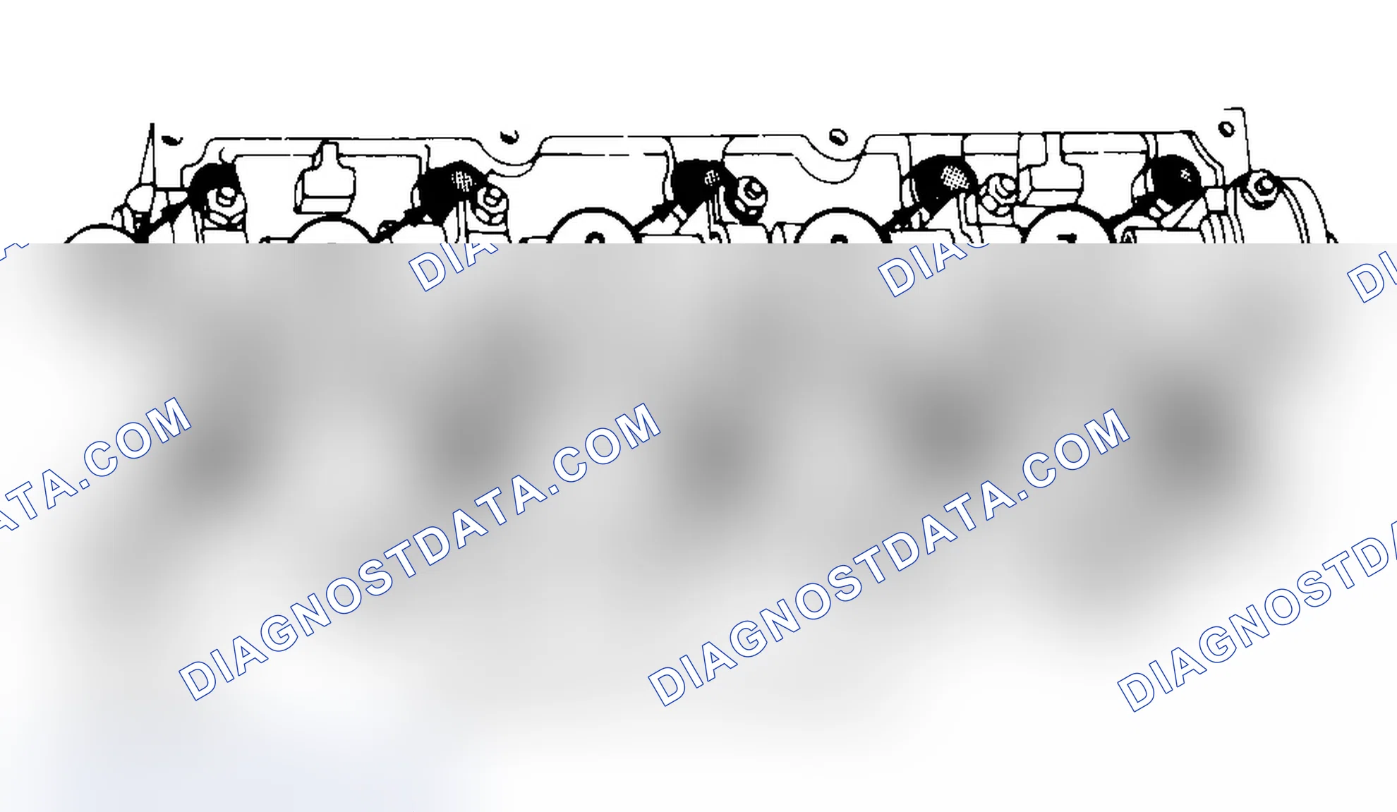 Scheme 3: Typical Cylinder Head Tightening or Loosening Sequence