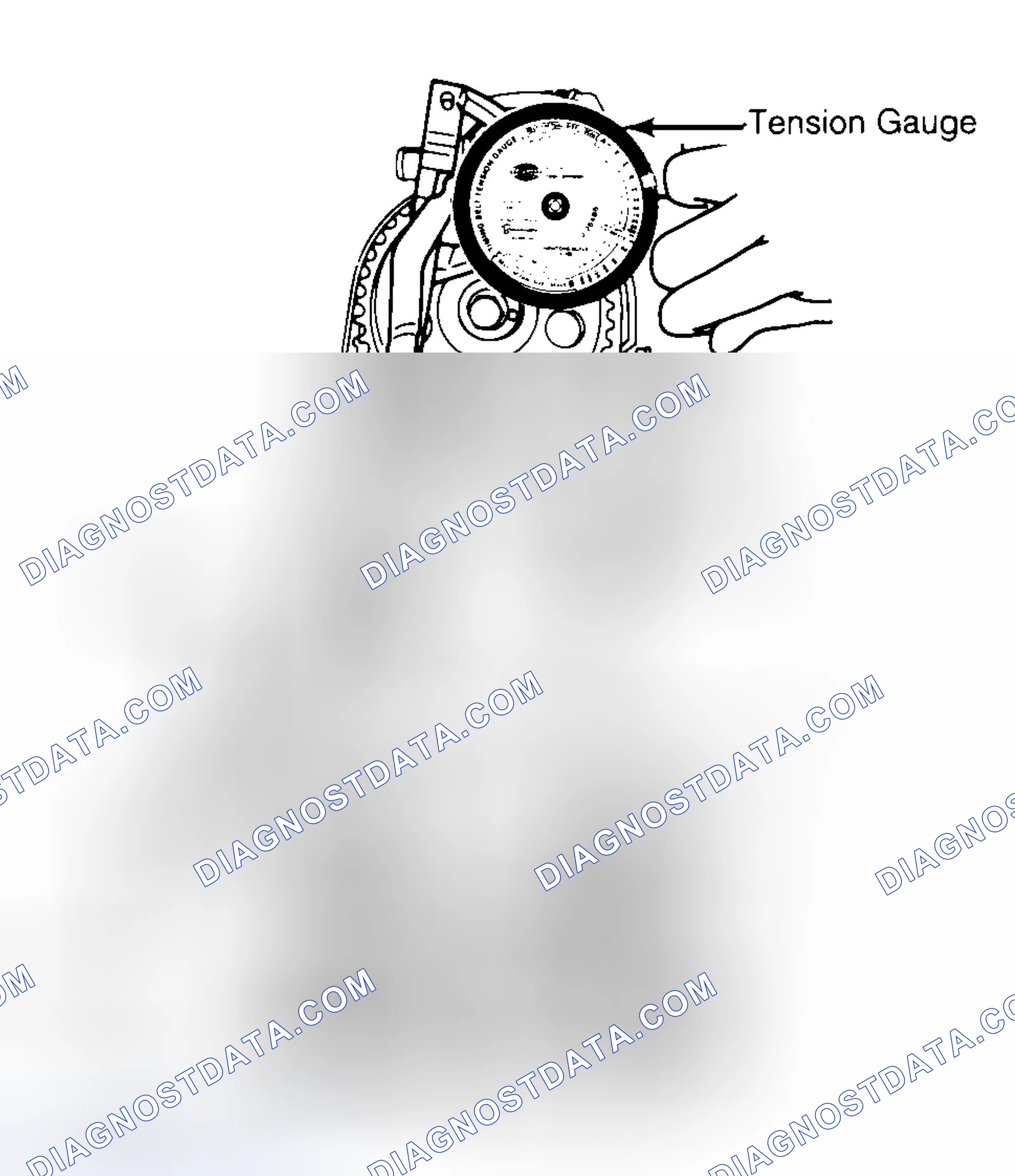 Scheme 3: Adjusting Typical Timing Belt Tension