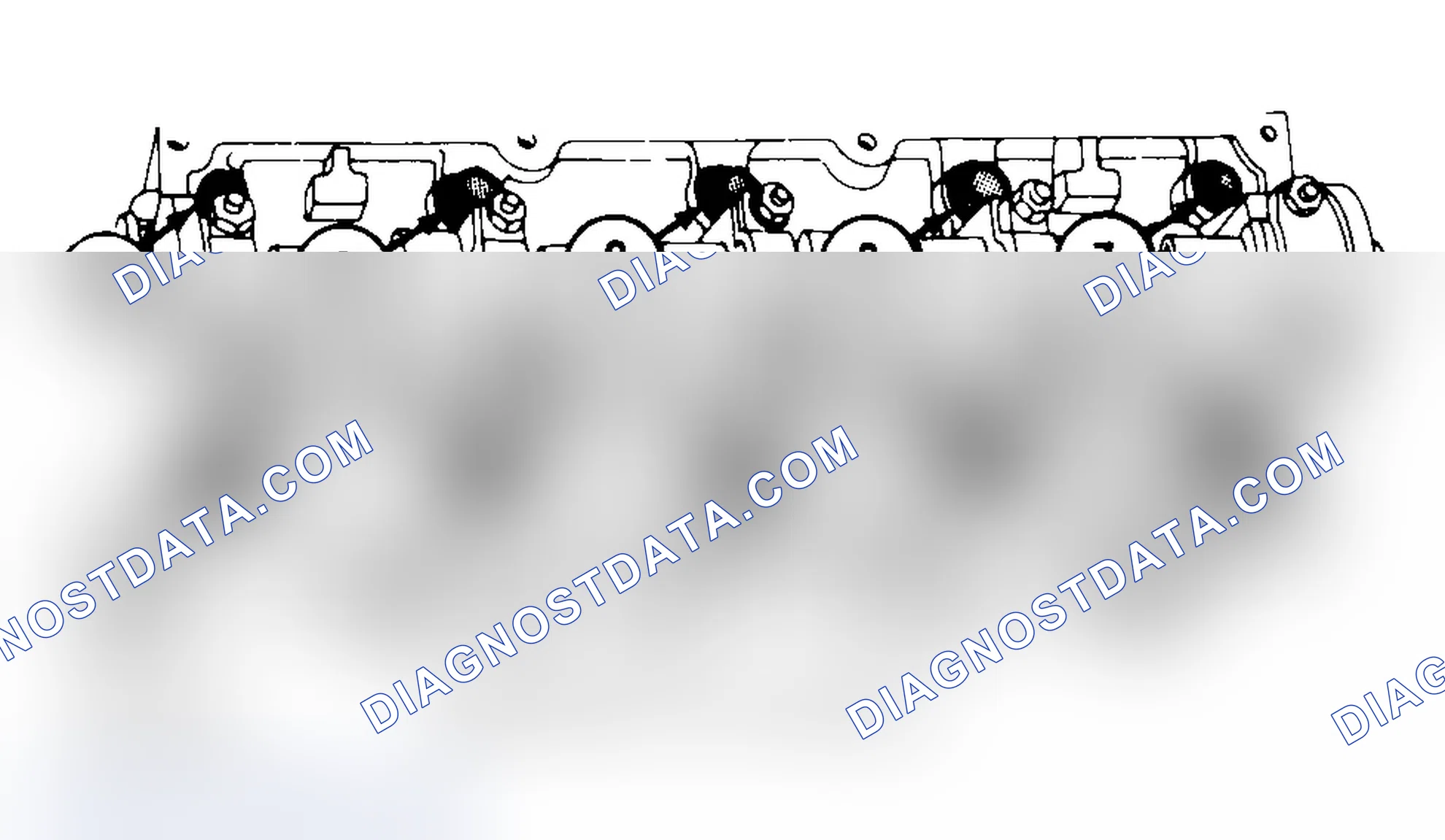 Scheme 3: Typical Cylinder Head Tightening or Loosening Sequence