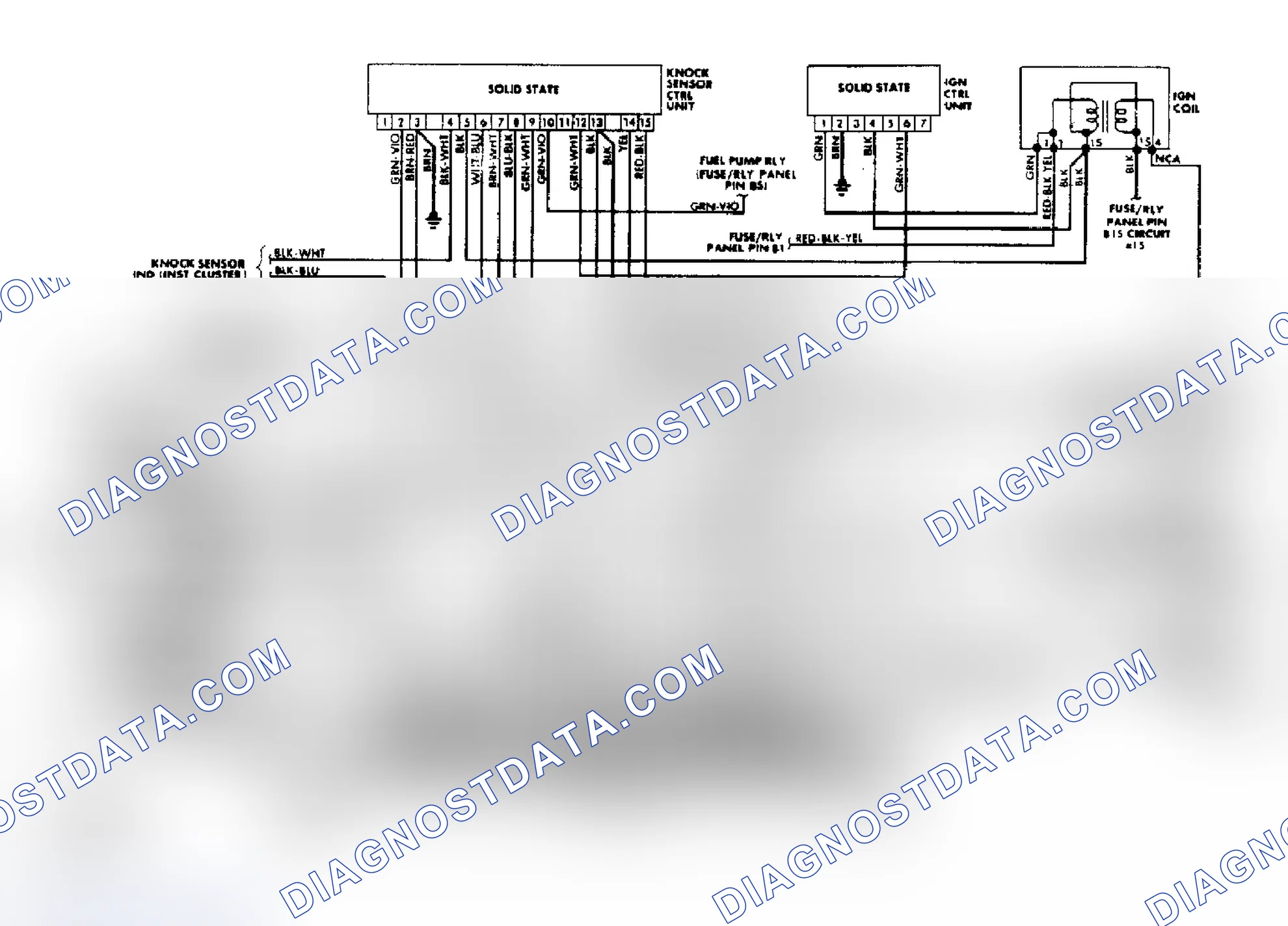 Scheme 10: CIS-E Wiring Diagram (4000S & 4000S Quattro - 4 & 5-Cylinder)
