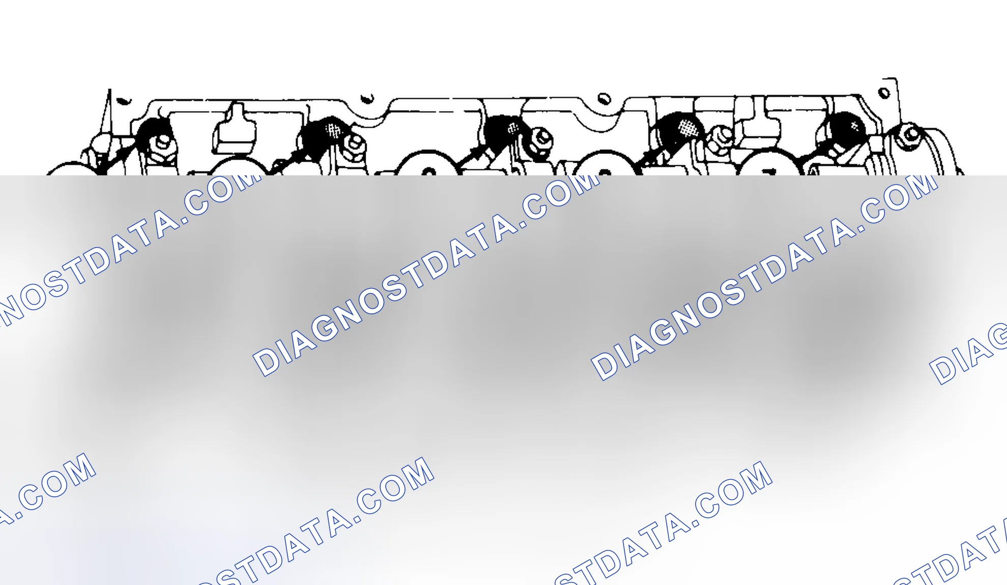 Scheme 7: Typical Cylinder Head Tightening or Loosening Sequence
