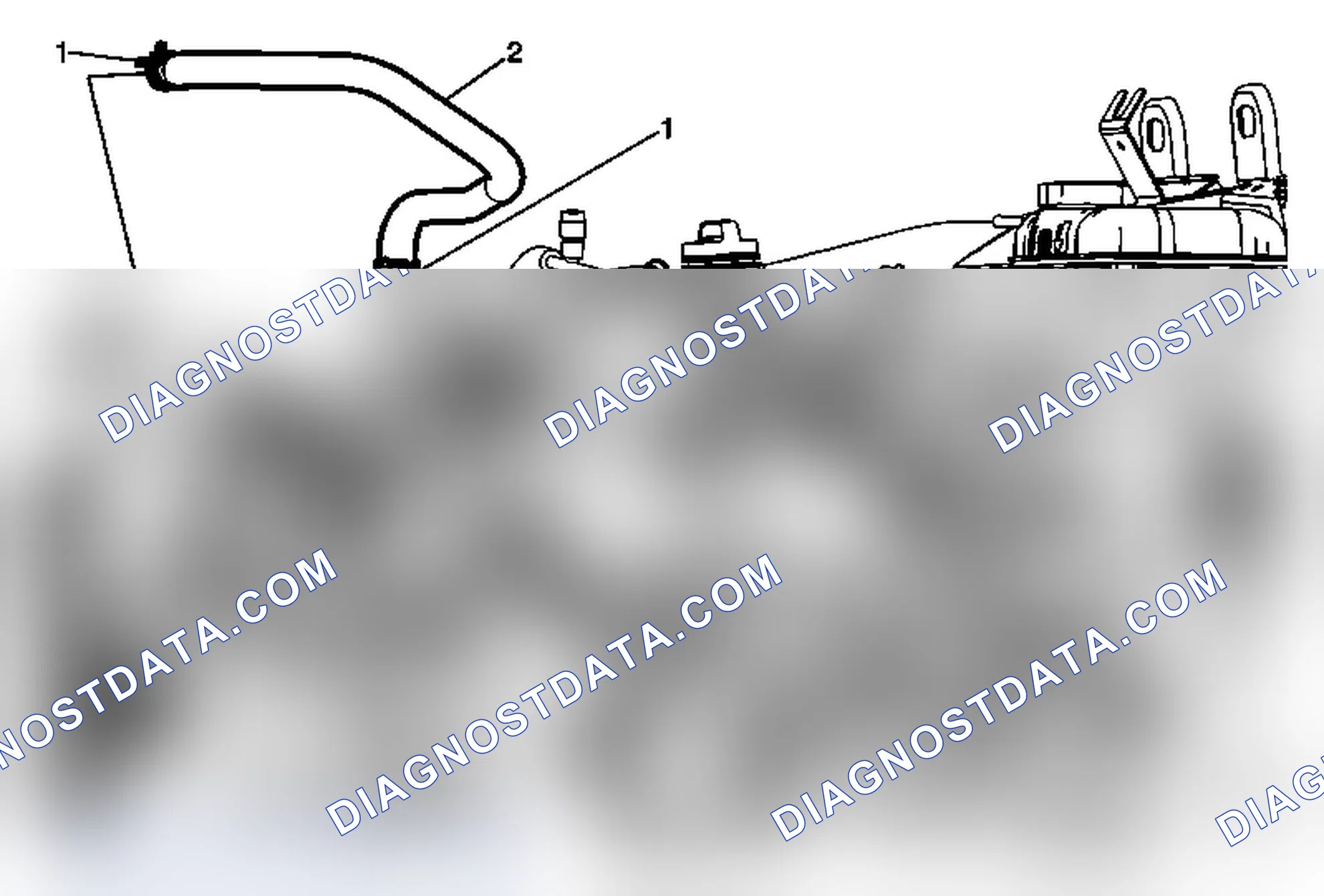 Scheme 212: Auxiliary Radiator Inlet Hose Replacement