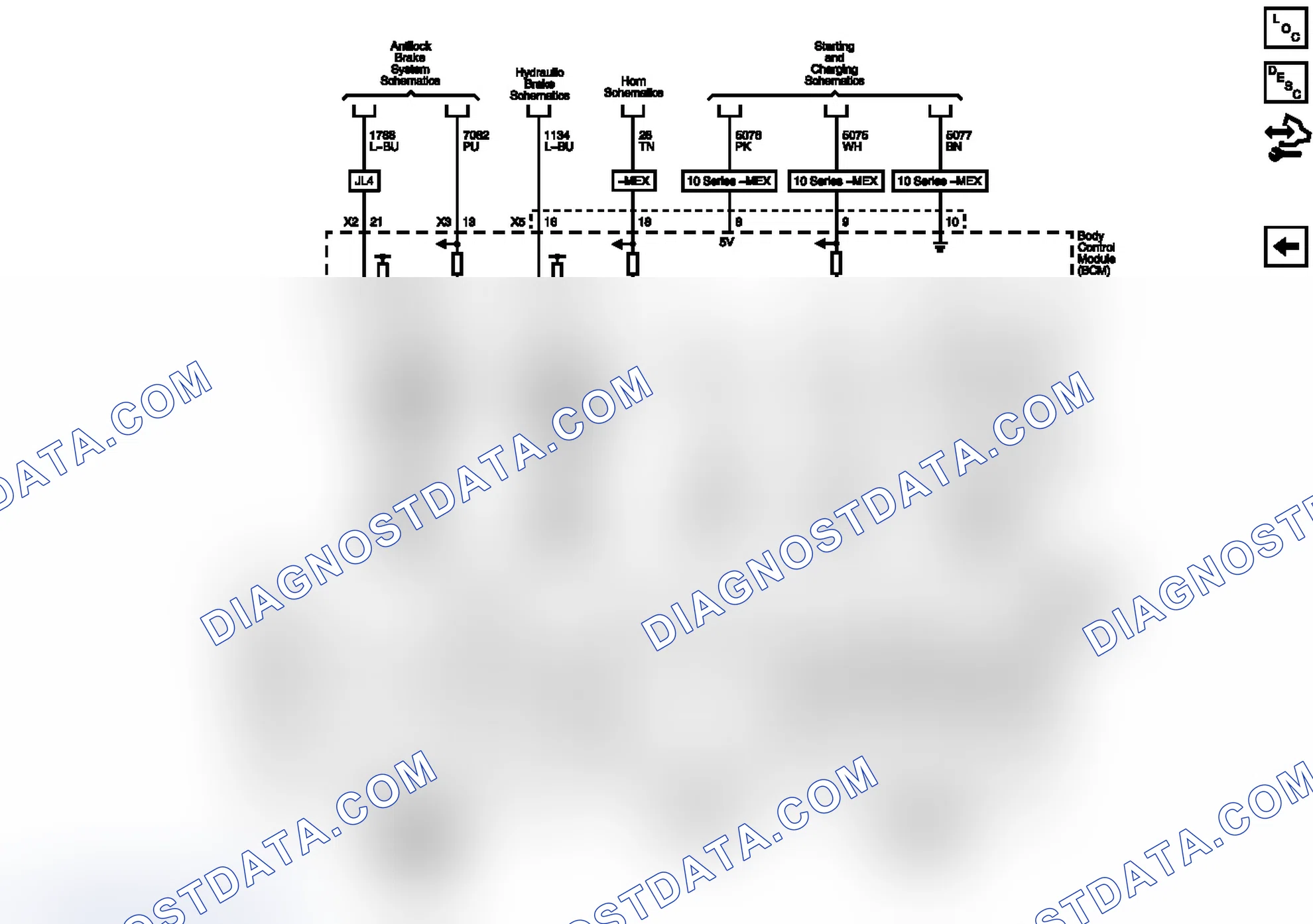 Scheme 19: Brake, Horn, Transmission, Theft And Secondary/Configurable References
