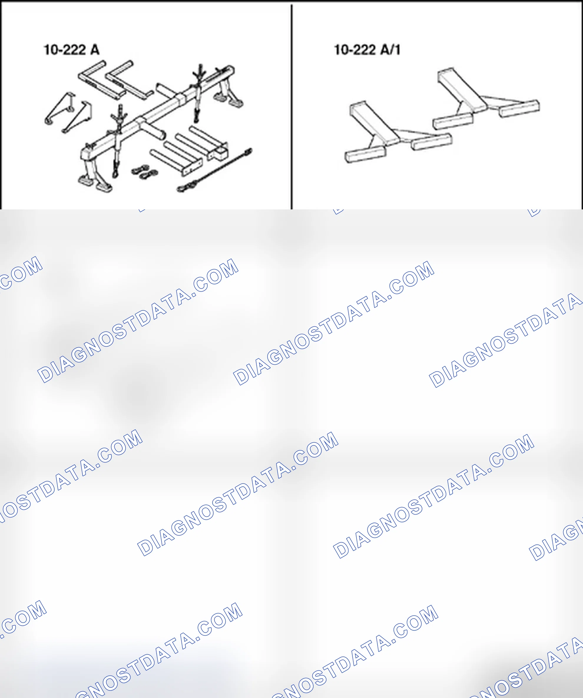 Scheme 62: Subframe, removing and installing