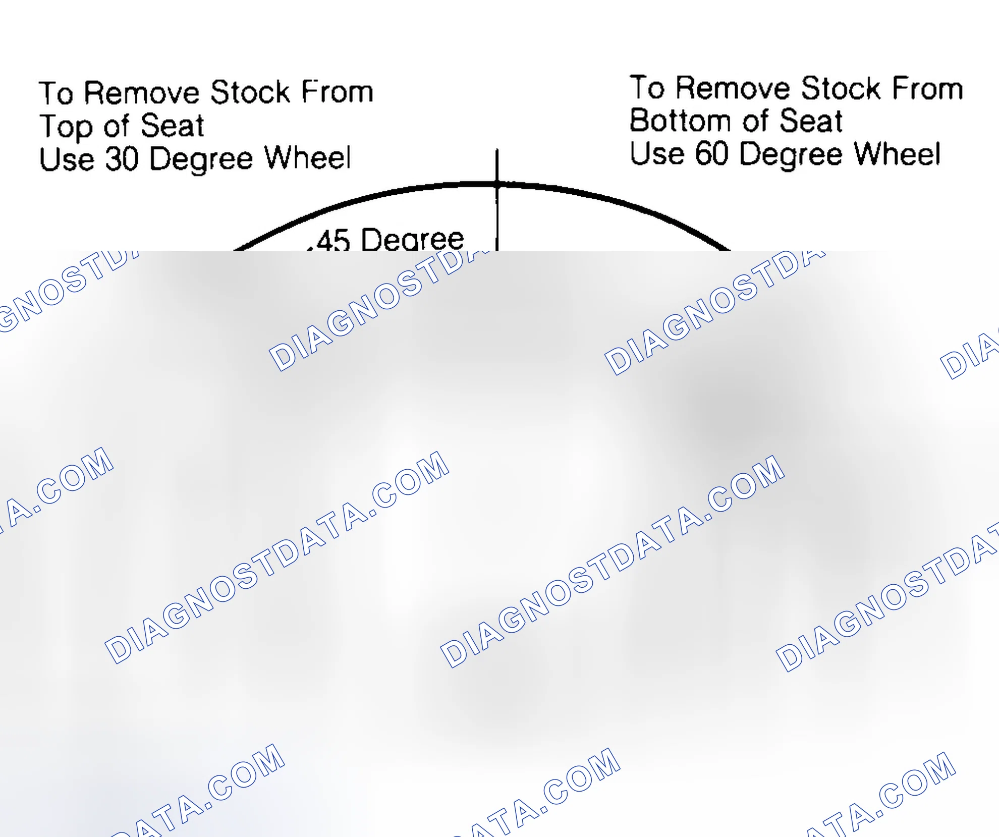 Scheme 19: Adjusting Valve Seat Width