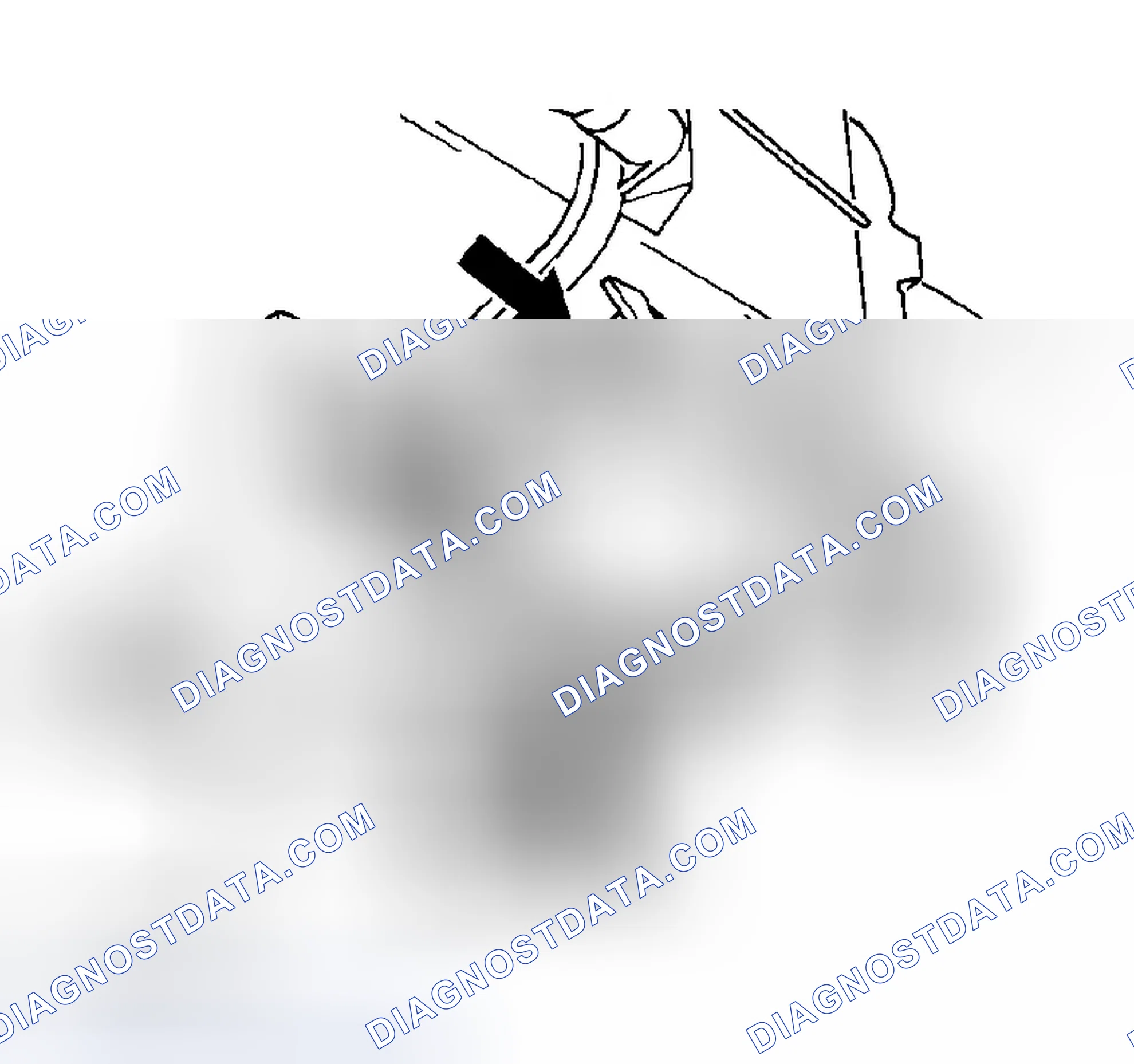 Scheme 44: Drive motor for footwell/defrost