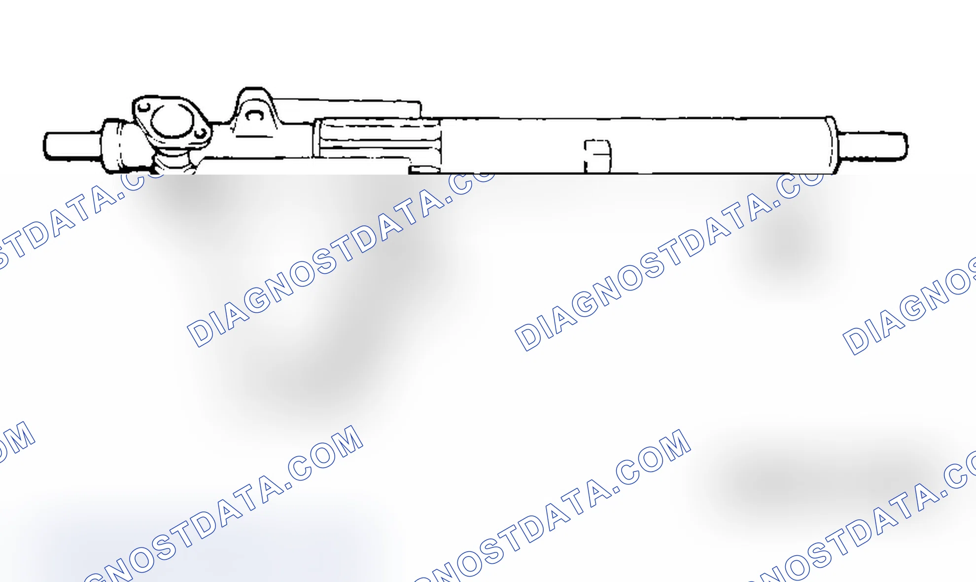 Scheme 166: << F >> RACK STOPPER/RACK BUSHING/OIL SEAL/O-RING/RACK ASSEMBLY REMOVAL