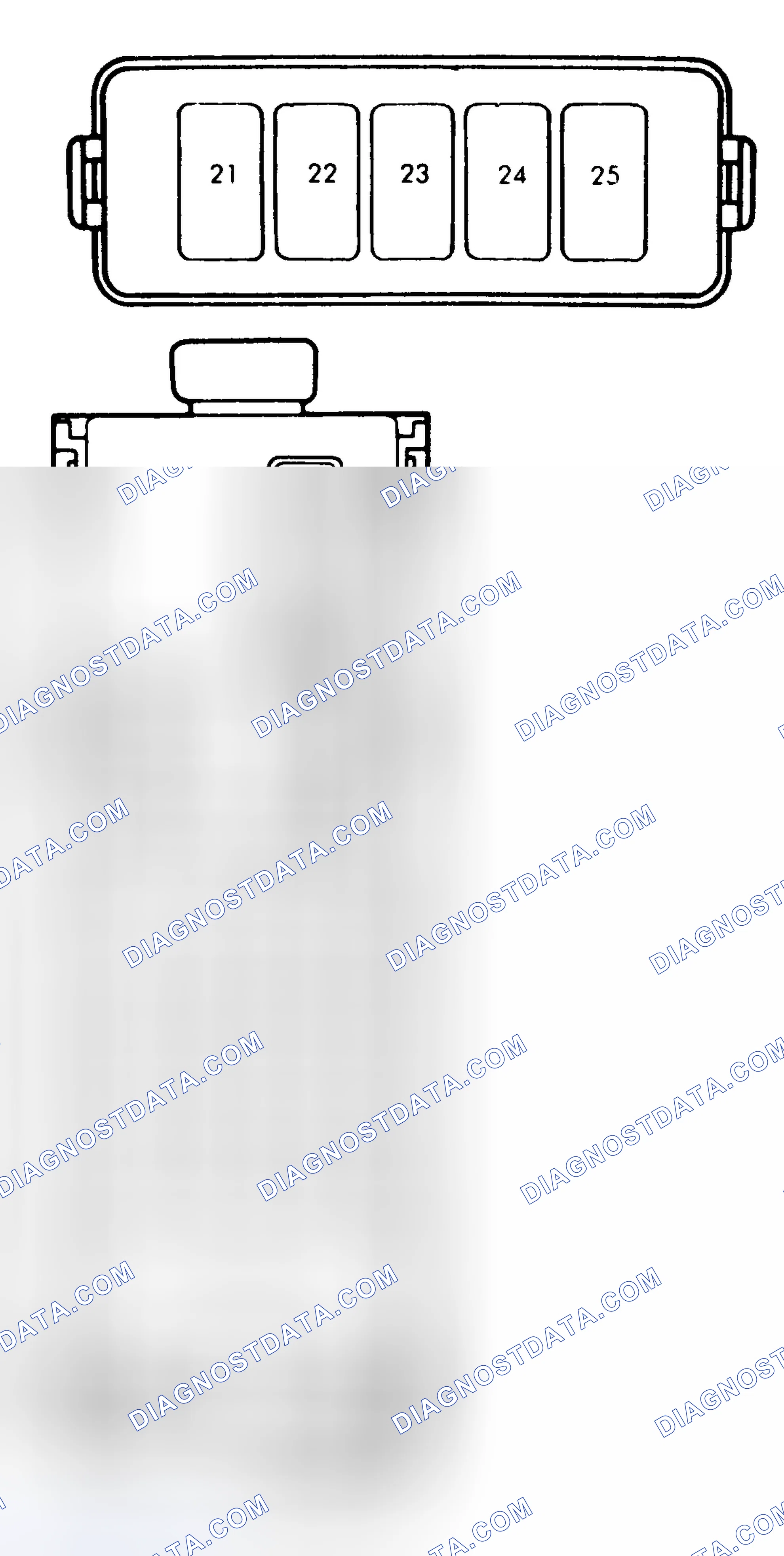 Scheme 1: FUSE PANEL & FUSE BLOCK IDENTIFICATION (1986-87)