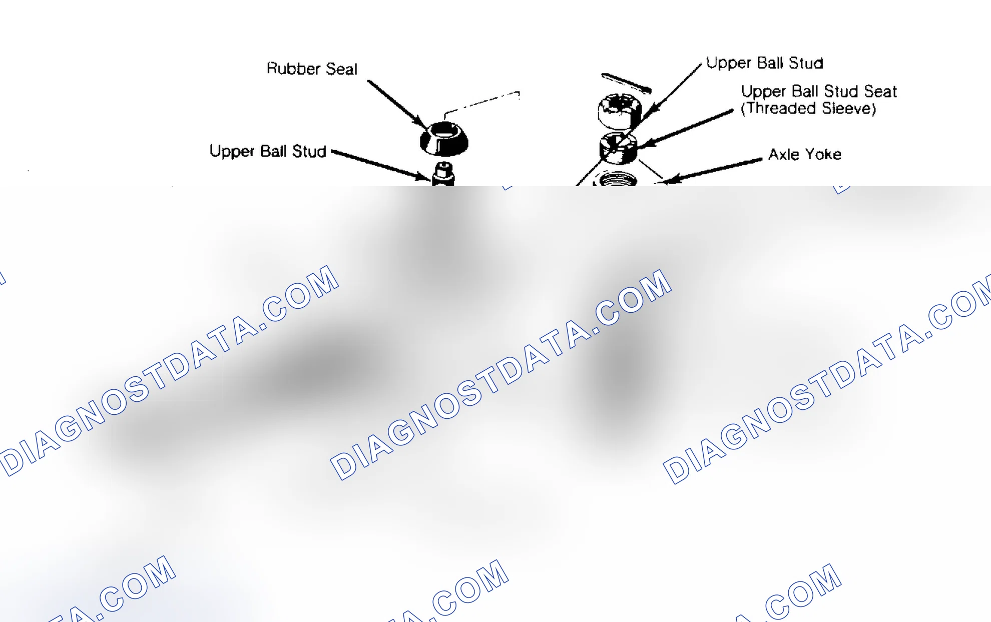 Scheme 1: View Of Ball Joint Type Steering Knuckle Assembly