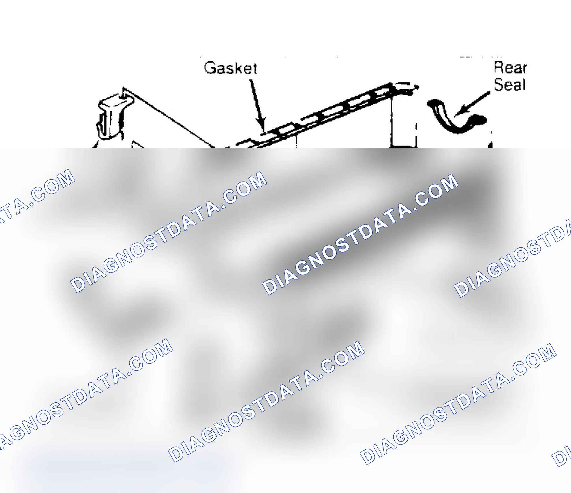 Scheme 53: 7.4L Oil Pan Assembly