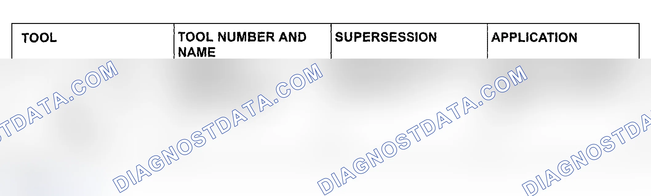 Scheme 39: SPECIAL TOOL