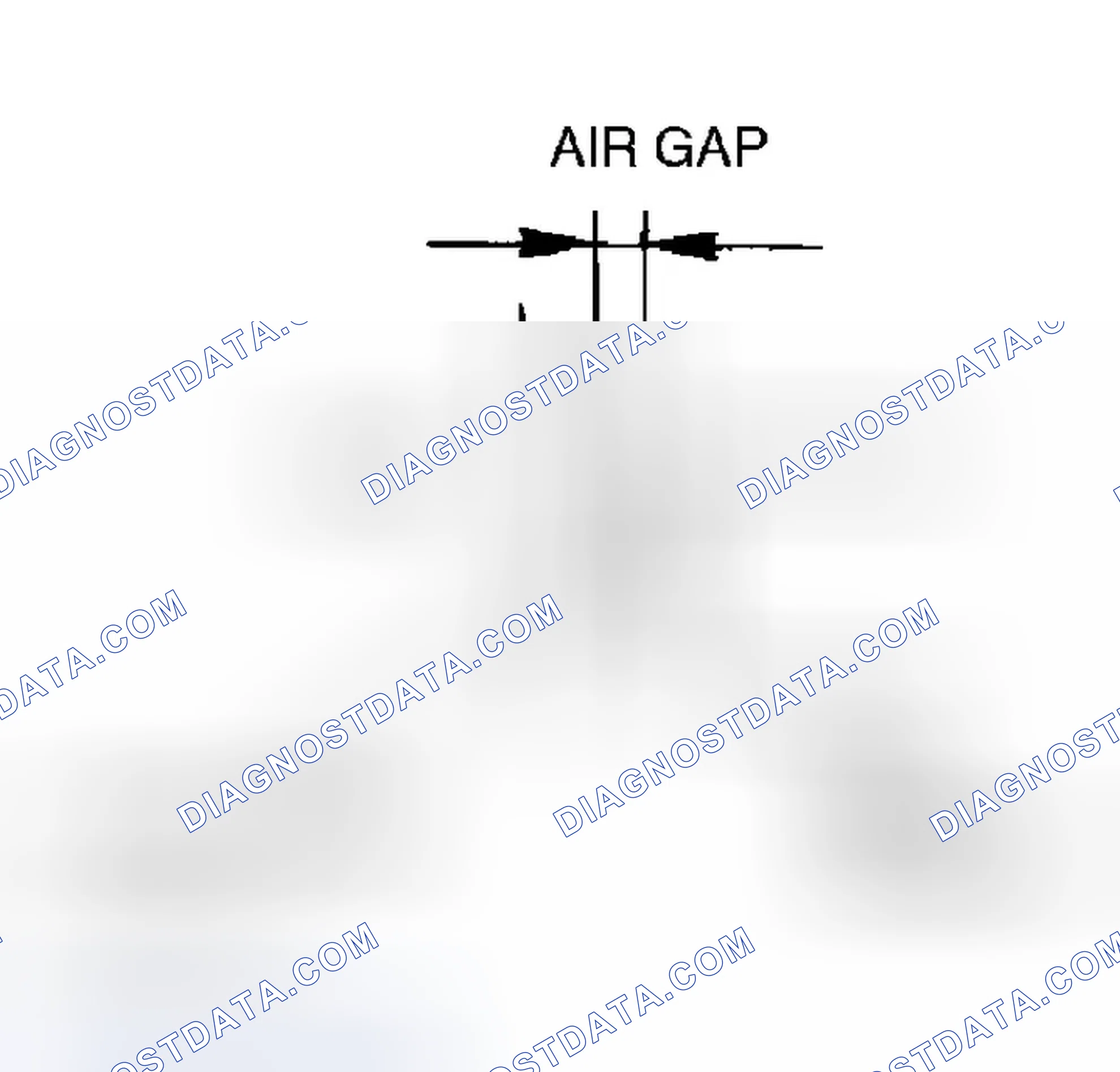 Scheme 16: Crankshaft Position Sensor Air Gap (Except MPV)