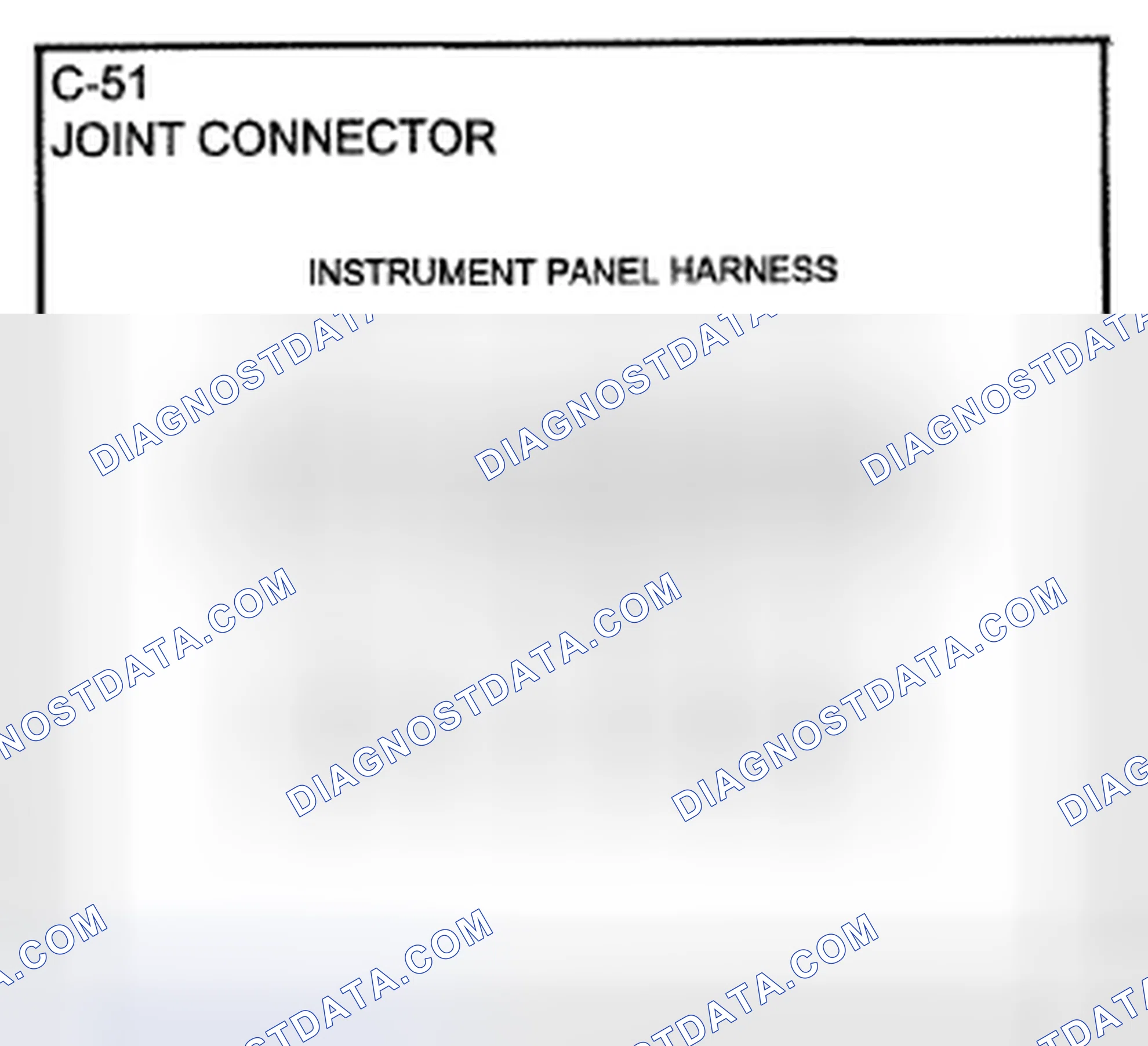 Scheme 77: Identifying Joint Connector Terminals (C-51)