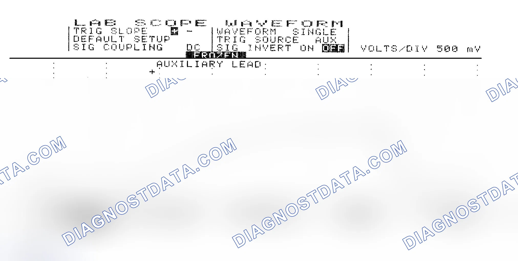 Scheme 14: Single Injector w/Excessive Current Flow - Current Pattern