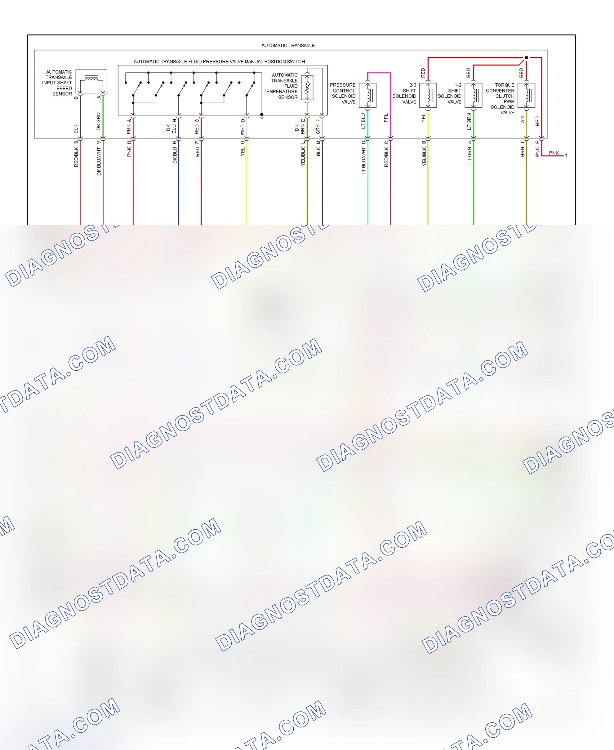 Scheme 42: PCM Wiring Diagram (Cavalier & Sunfire - 2.4L - 2 Of 3)
