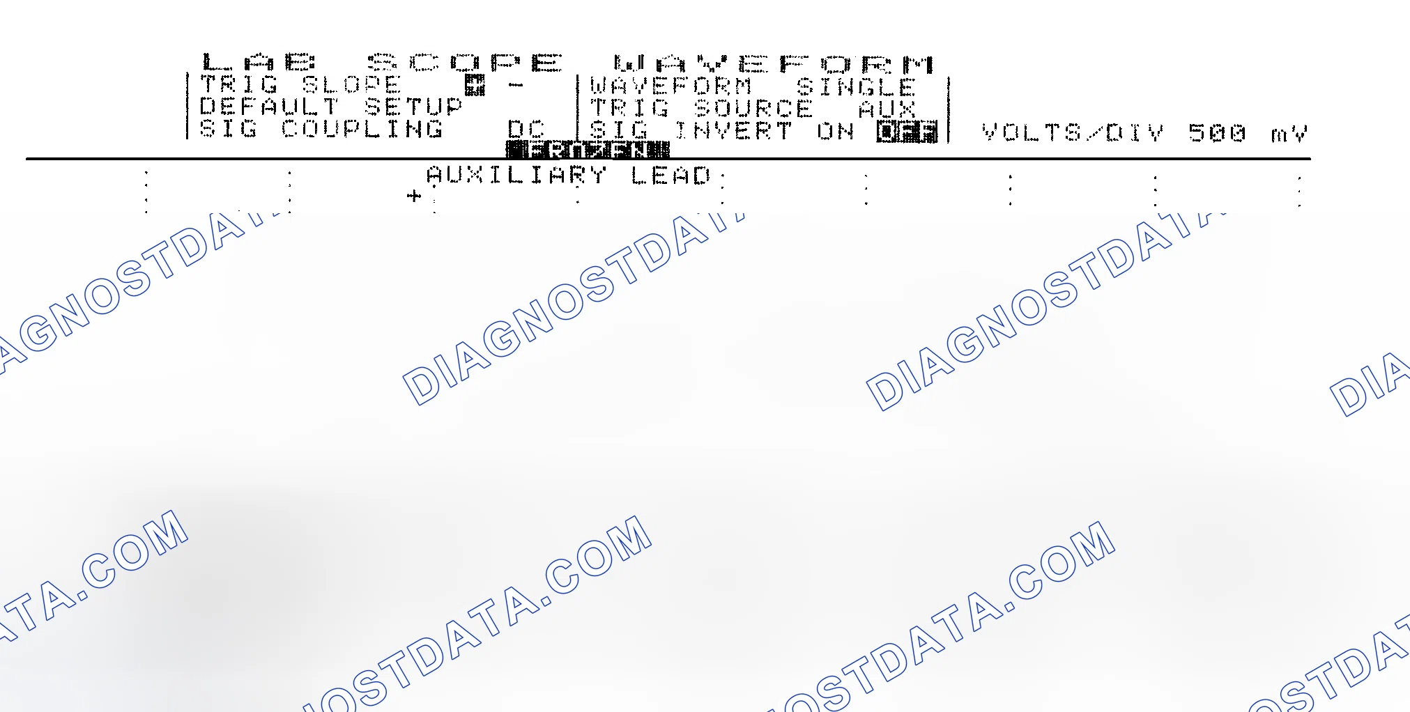 Scheme 14: Single Injector w/Excessive Current Flow - Current Pattern
