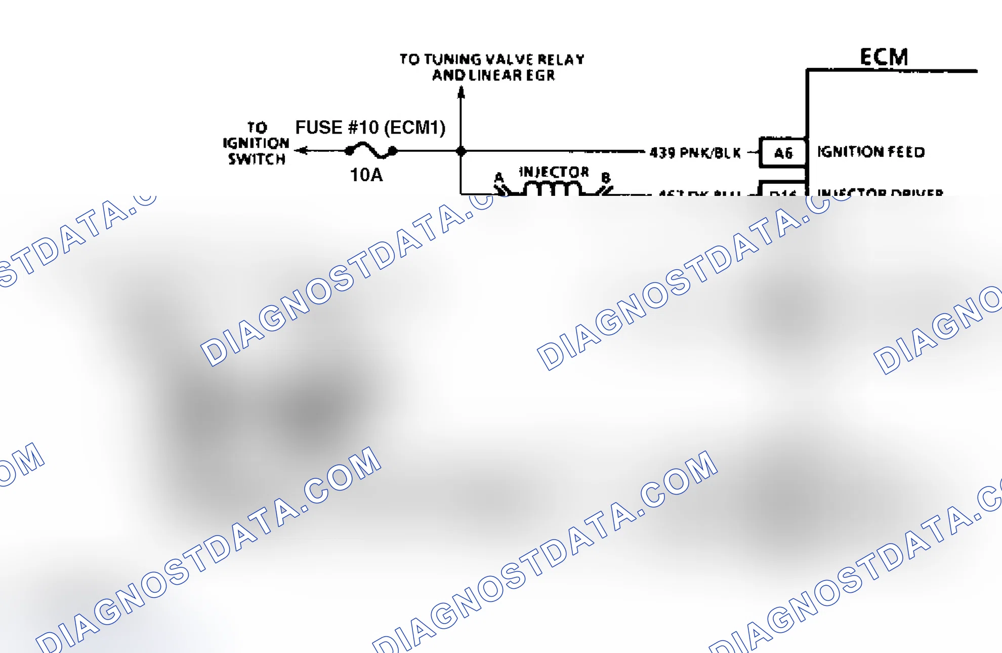 Scheme 55: Code 42 Schematic ("T" Series 4.3L Pickup M/T) Ignition Control