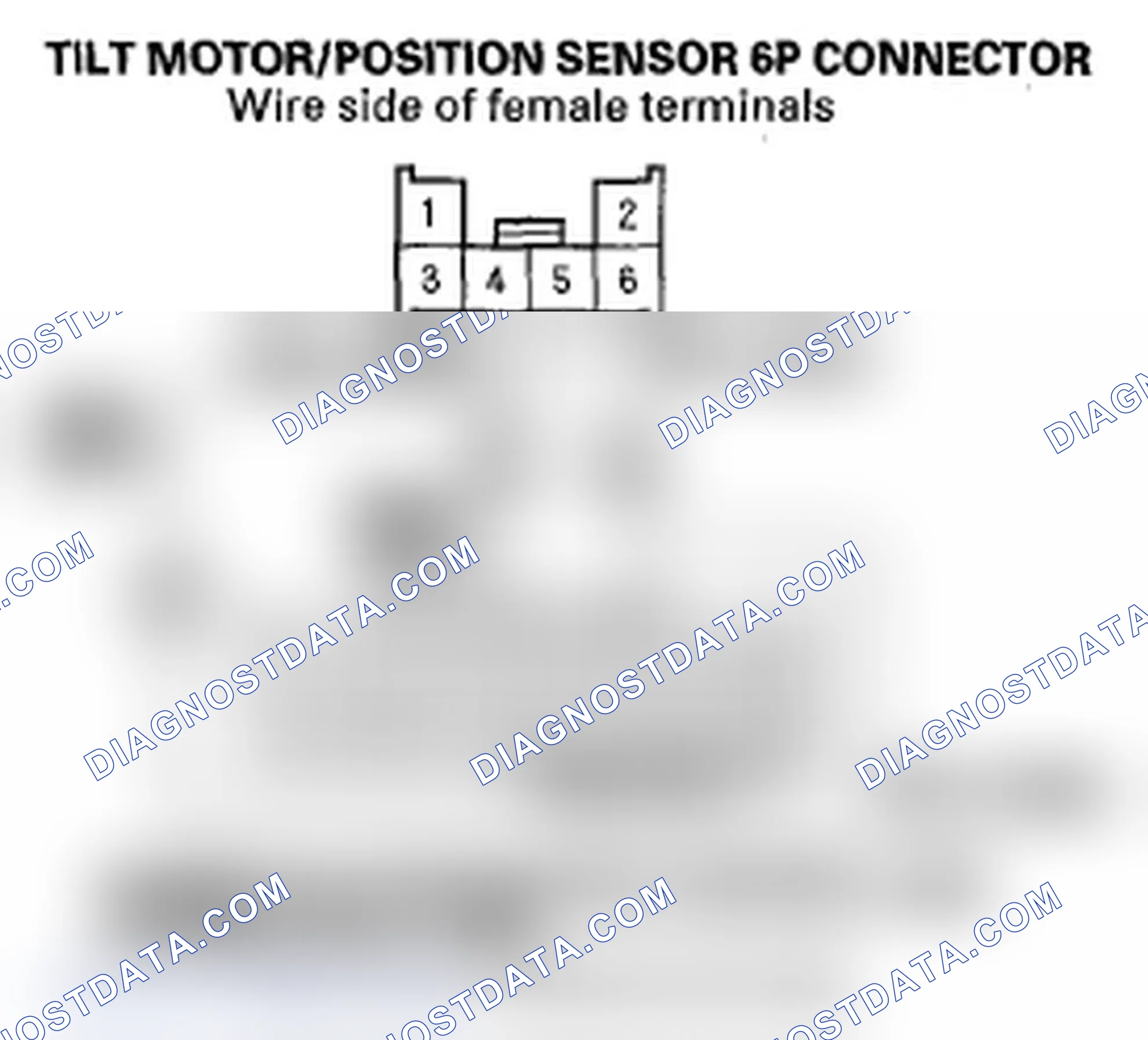 Scheme 43: DTC B1840: Tilt Motor Pulse Error