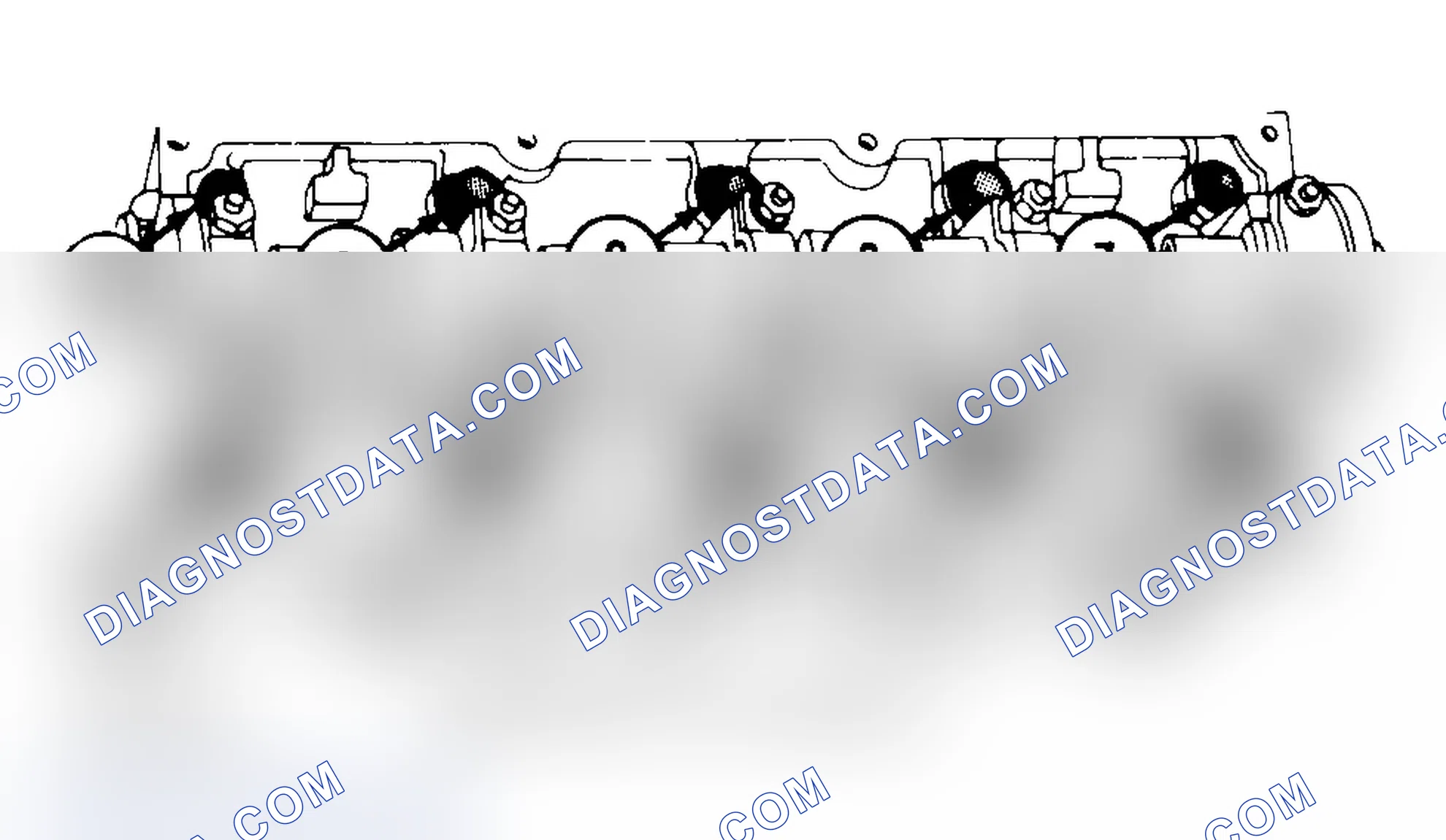 Scheme 3: Typical Cylinder Head Tightening or Loosening Sequence