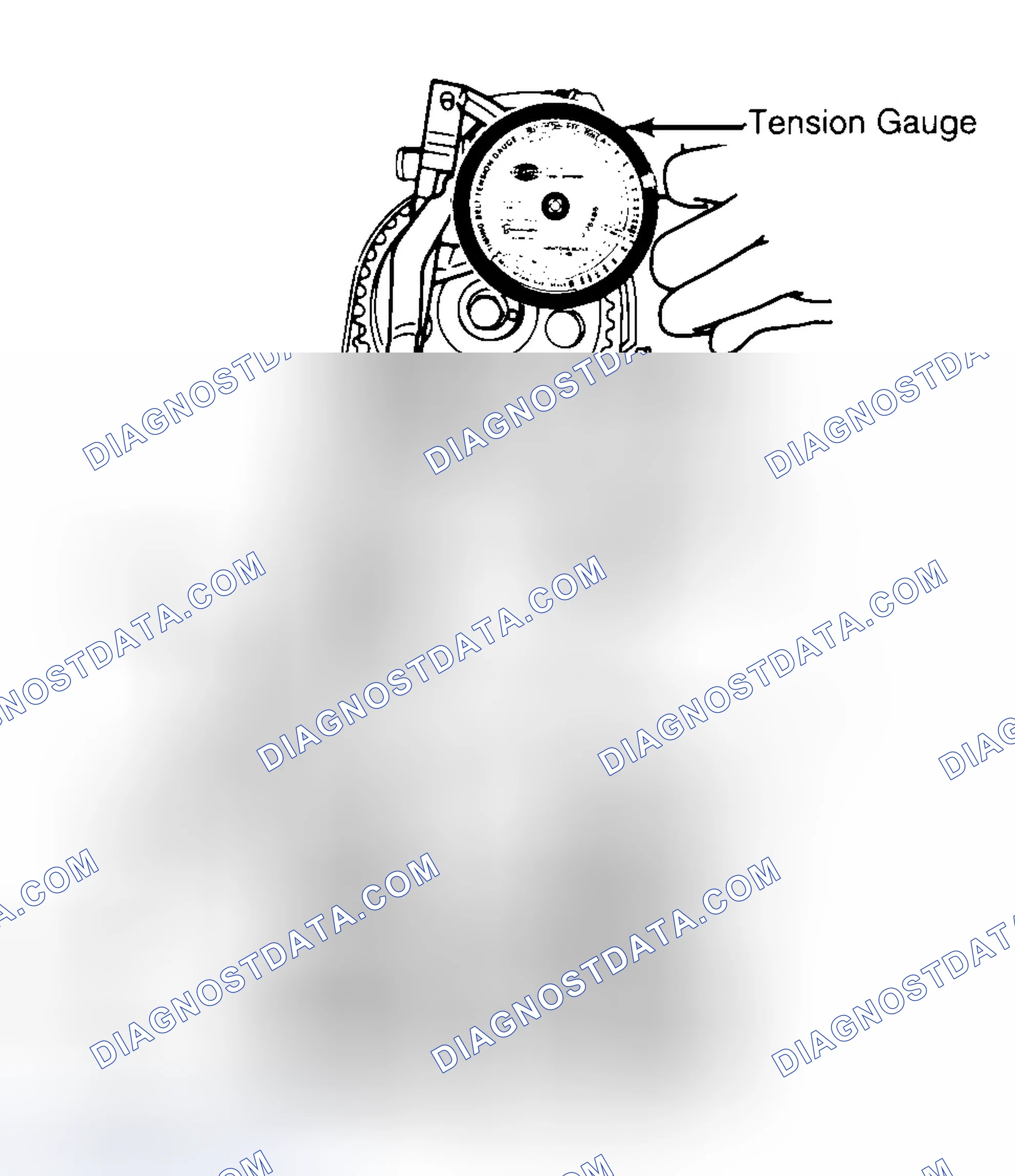 Scheme 3: Adjusting Typical Timing Belt Tension