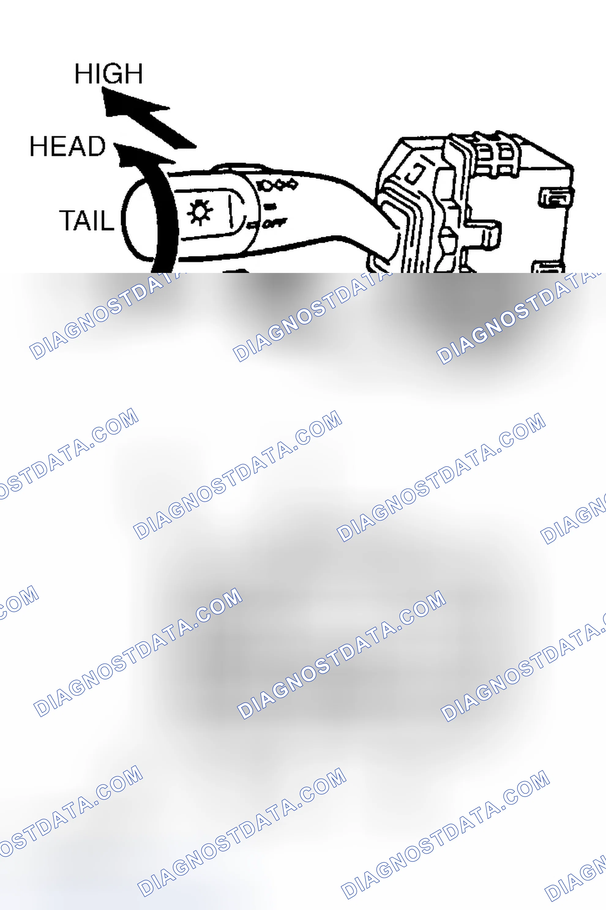 Scheme 19: HEADLIGHT CONTROL SWITCH