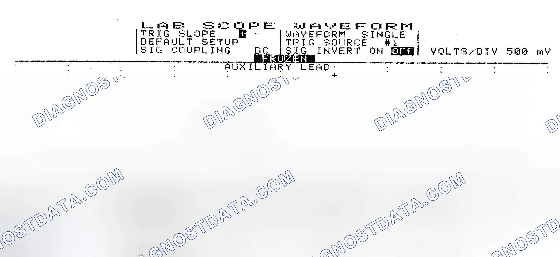 Scheme 10: Single Injector w/Excessive Current Flow - Current Pattern