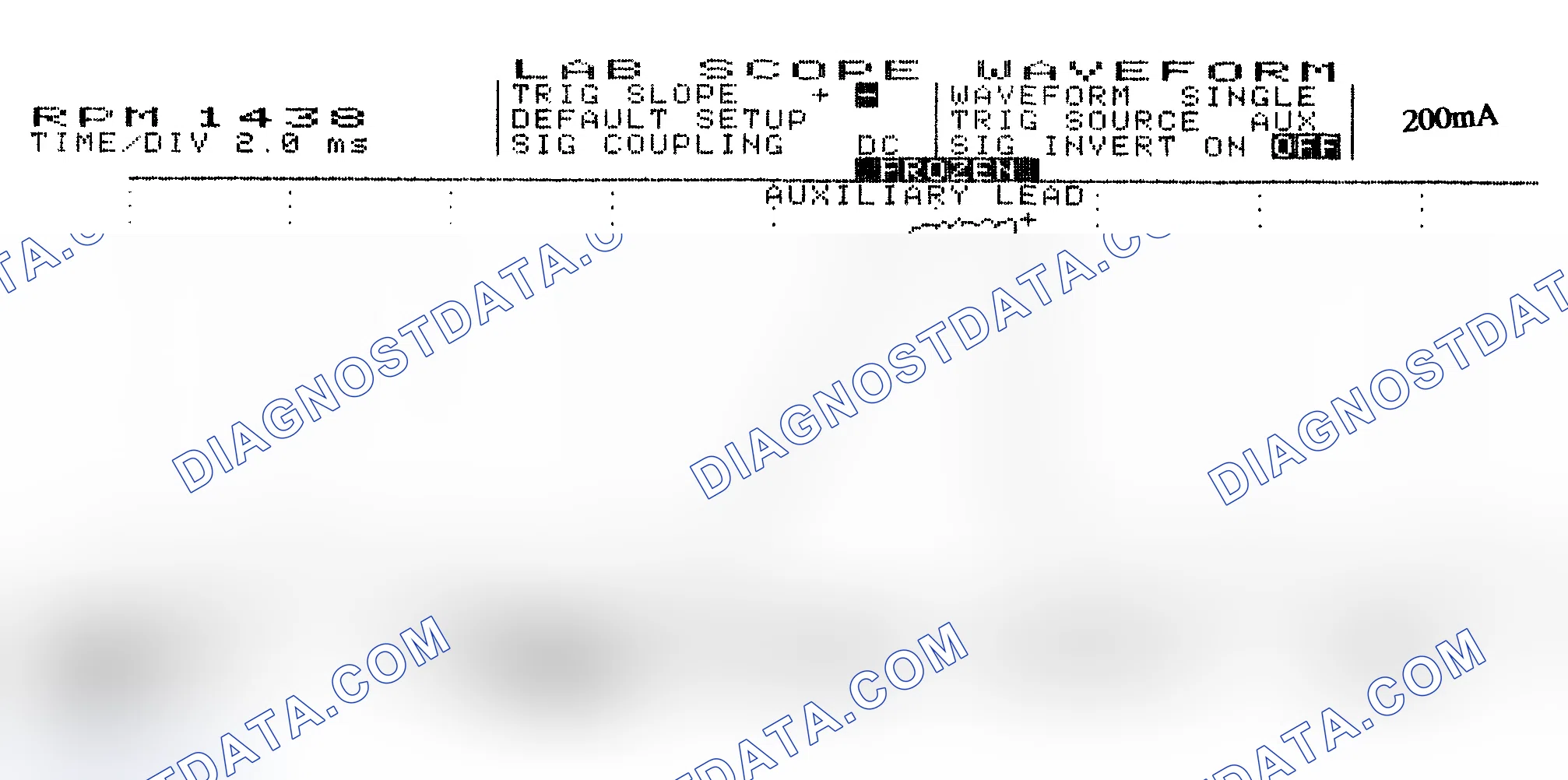 Scheme 15: Single Injector w/Normal Current Flow - Current Pattern