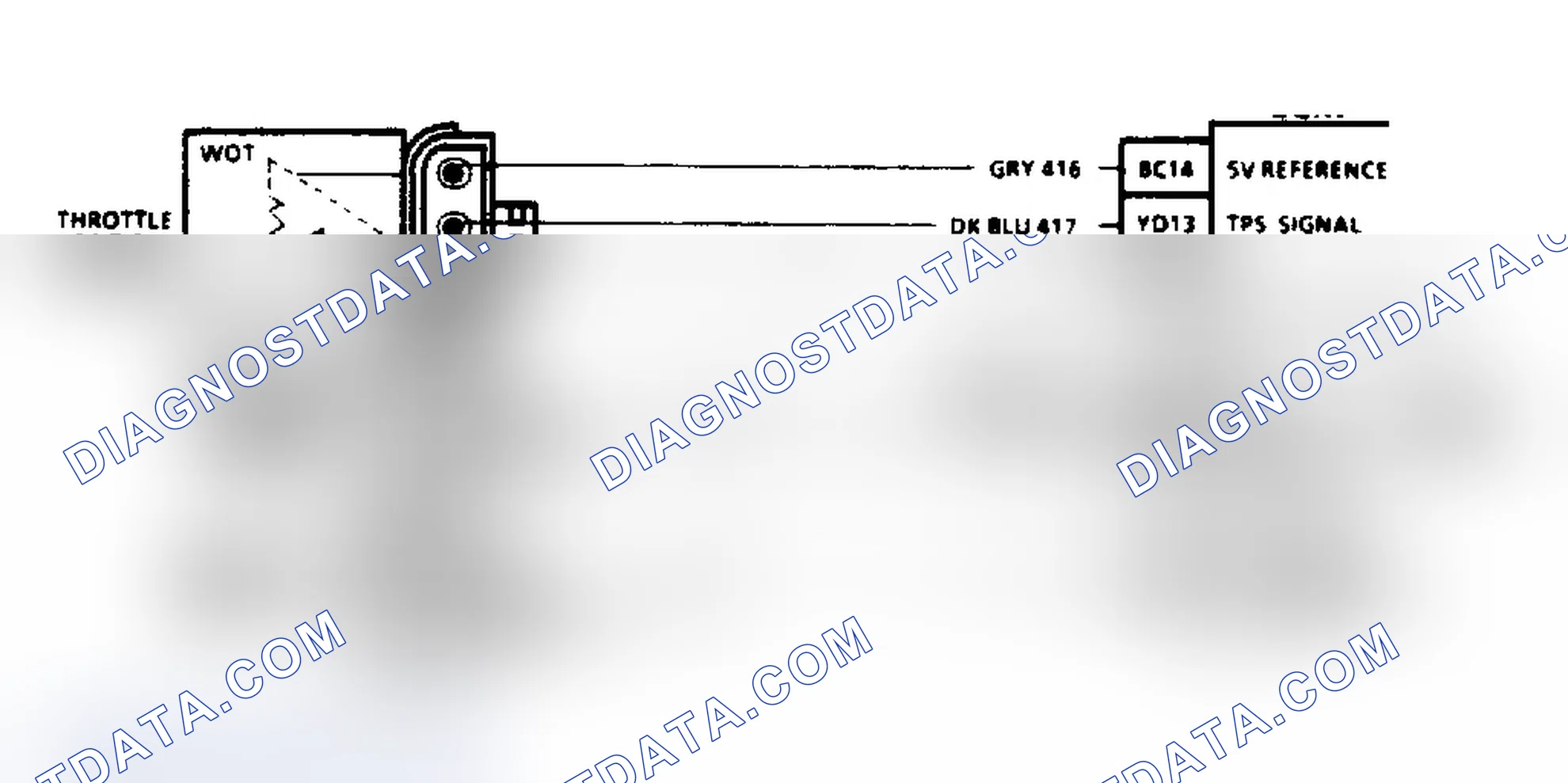 Scheme 604: Code EO14, Schematic - Coolant Sensor Temperature Too High