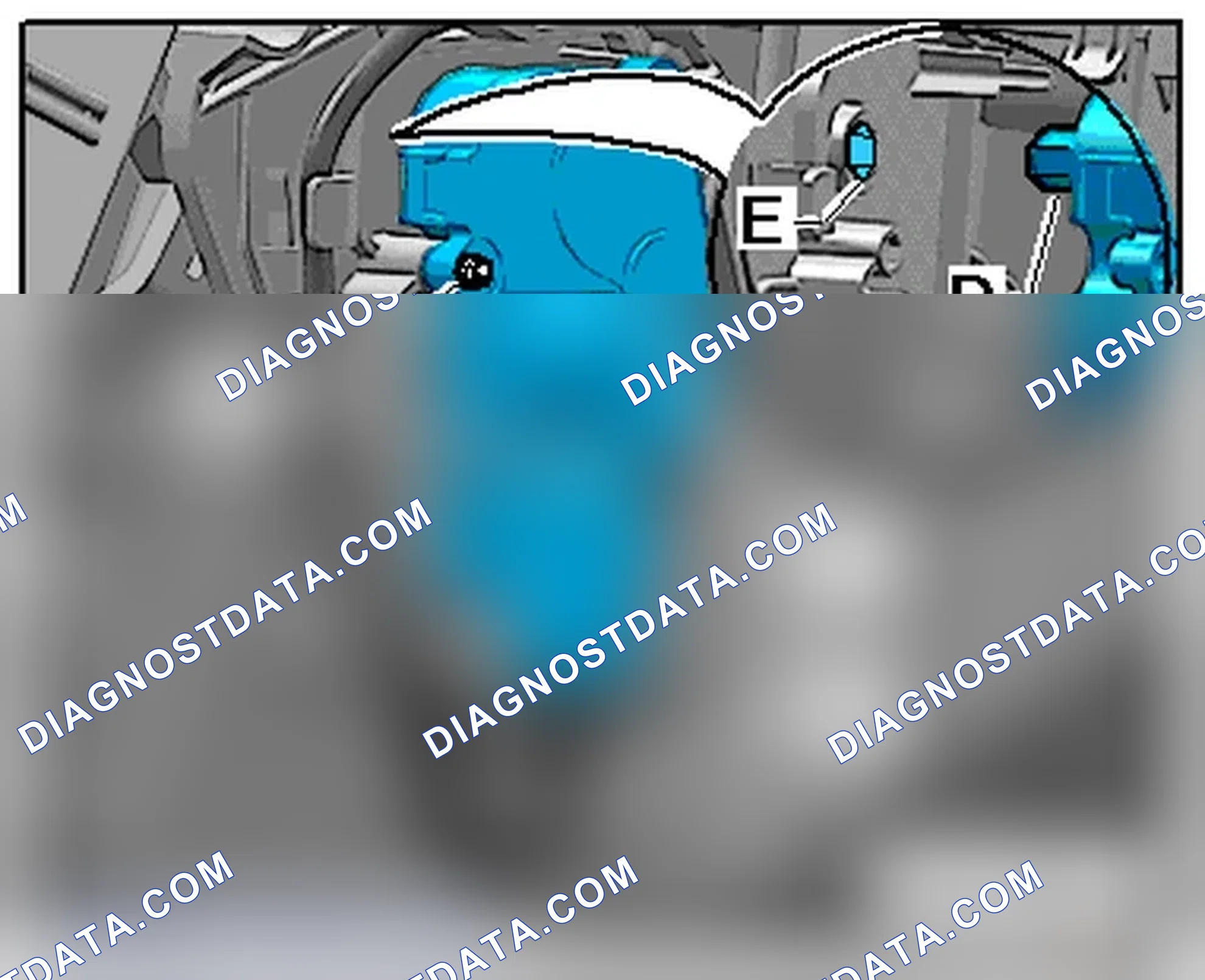 Scheme 422: RIGHT FOOTWELL DOOR V109