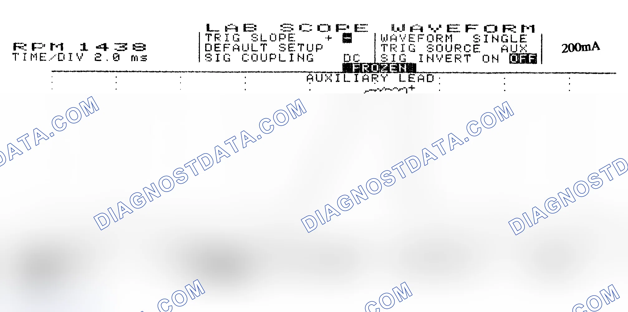 Scheme 15: Single Injector w/Normal Current Flow - Current Pattern