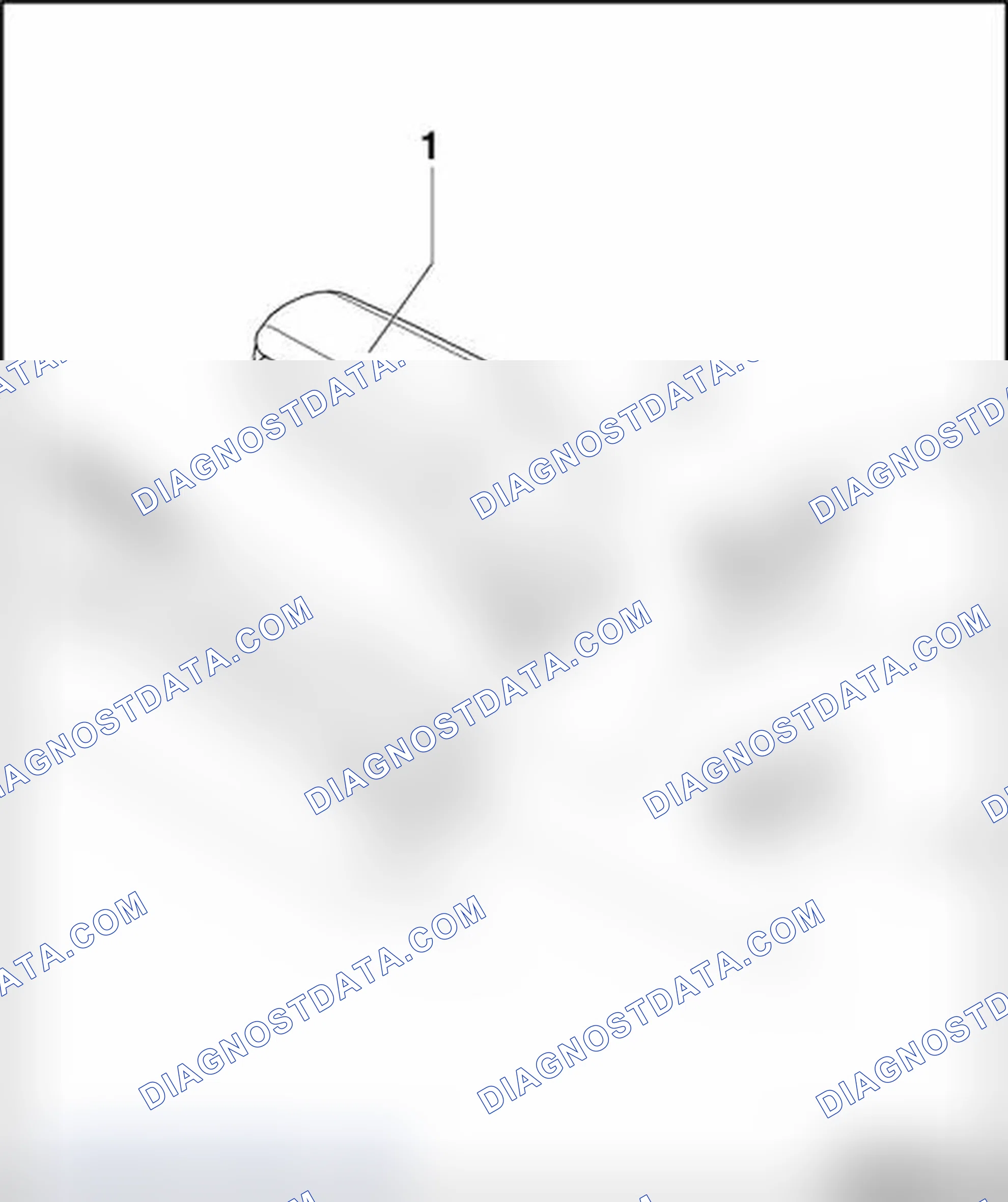 Scheme 12: Rear center armrest and ashtray, assembly overview