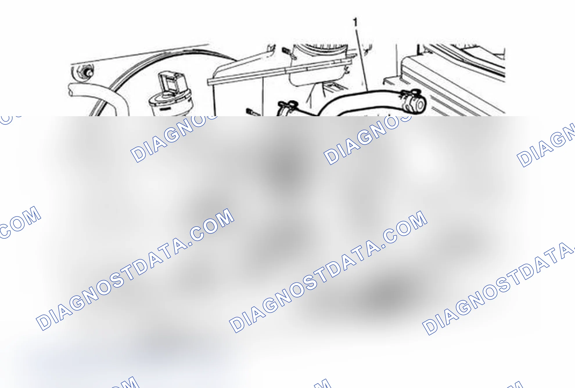 Scheme 14: Engine Coolant Air Bleed Hose Connector Replacement (LUV)