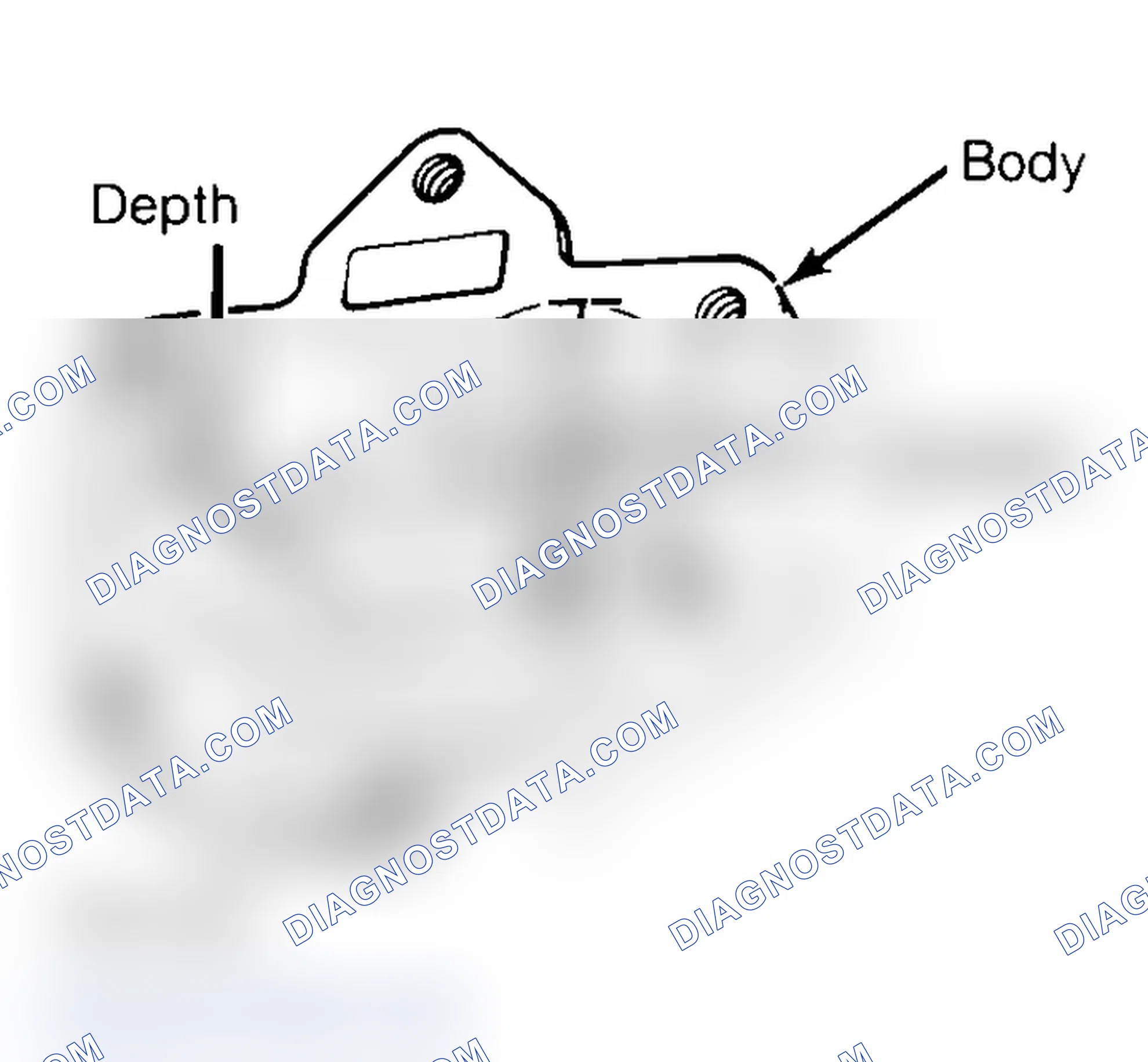 Scheme 35: Measuring Oil Pump Gear Cavity