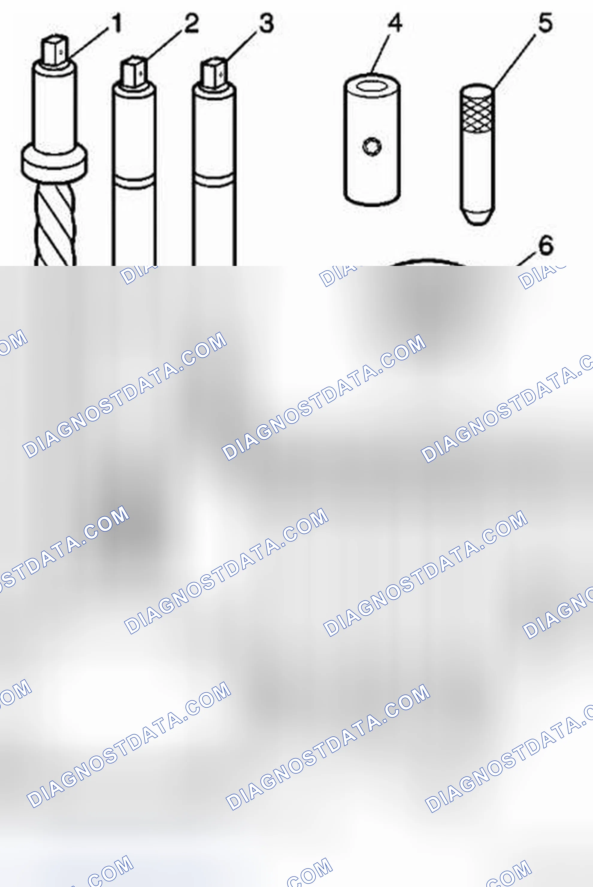 Scheme 599: Cylinder Head Bolt Hole Thread Repair