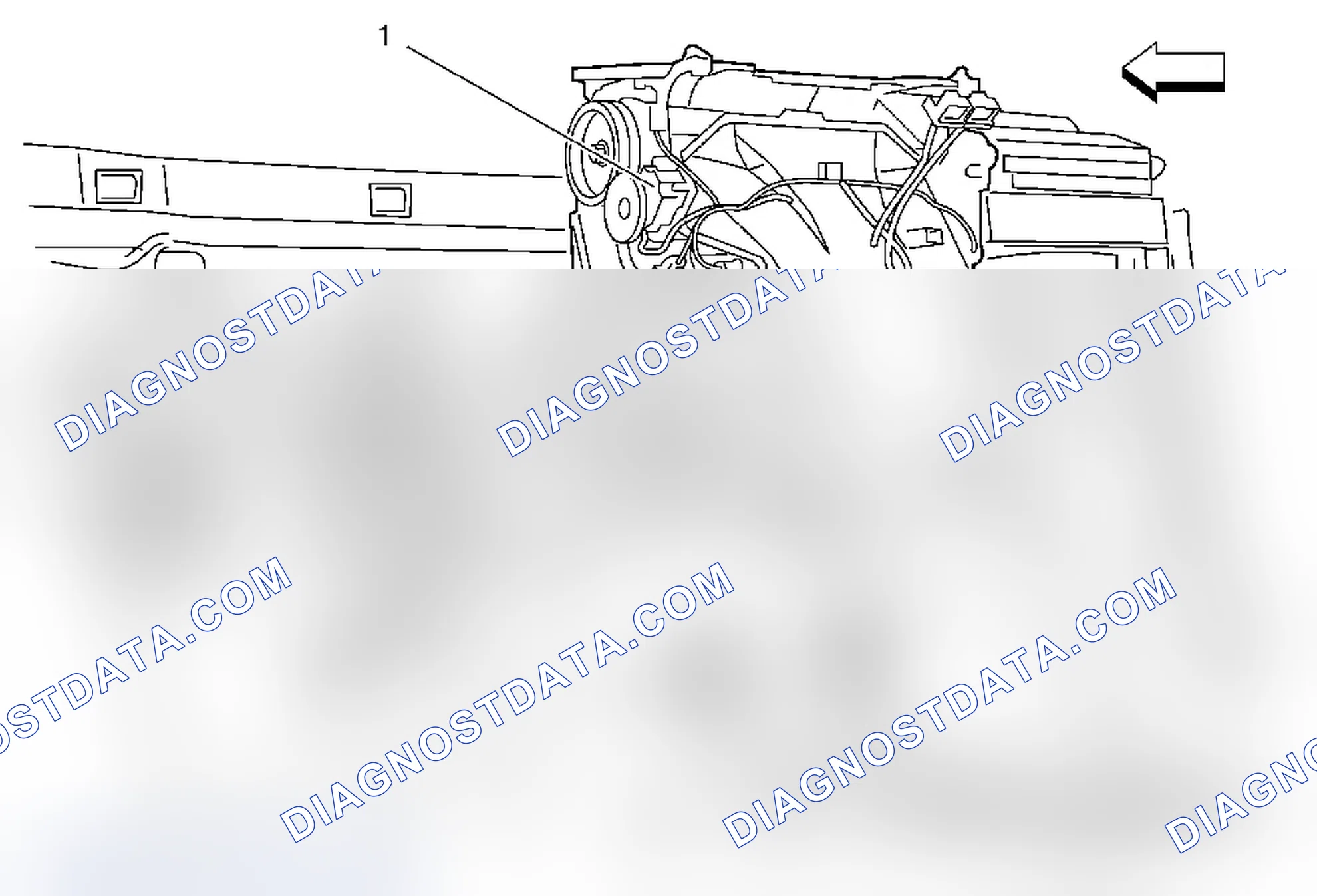 Scheme 13: Heater and Air Conditioning Evaporator and Blower Module Replacement