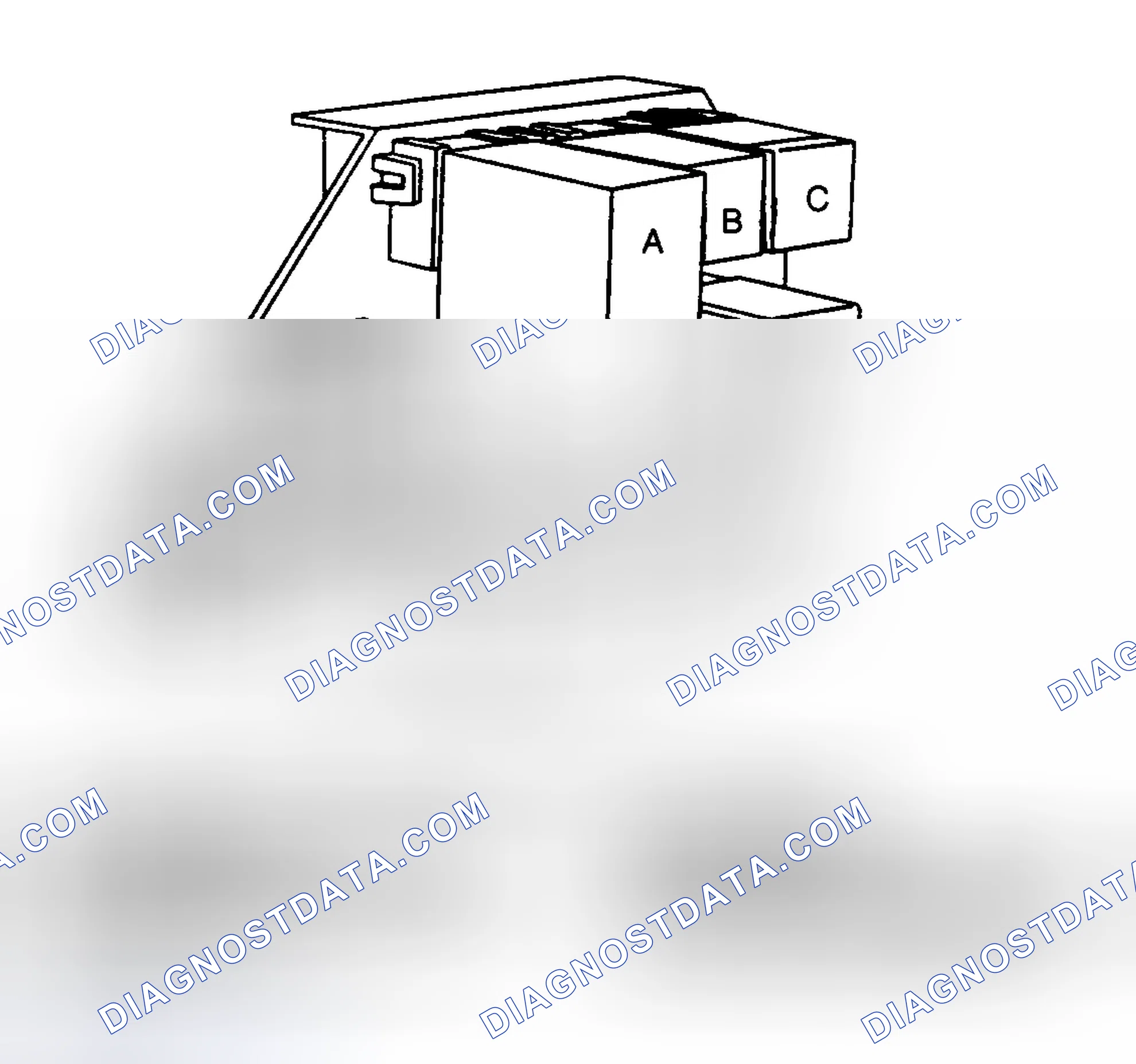 Scheme 20: Locating Fuel Pump Relay (B. Fuel Injection System Relay)