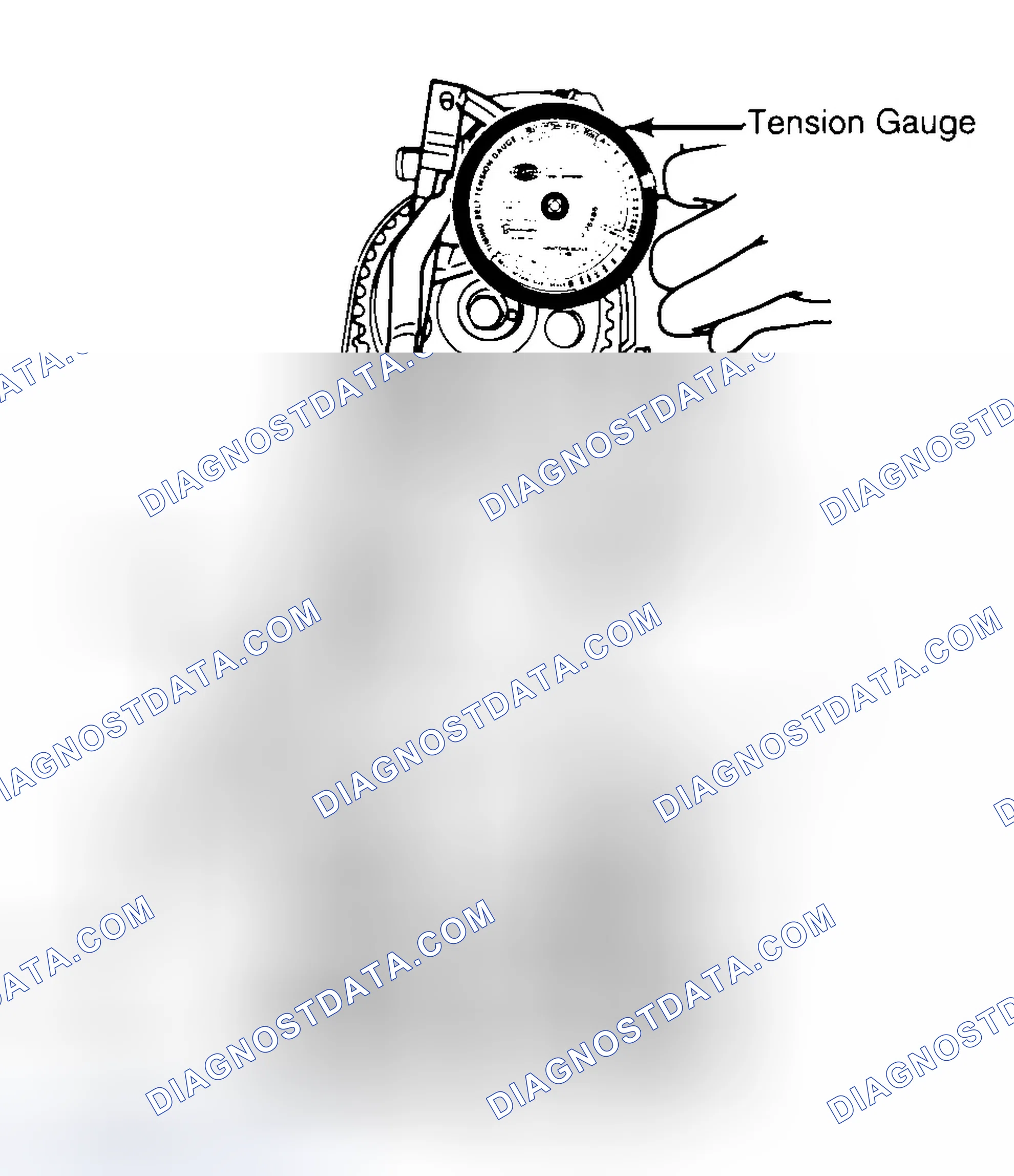Scheme 3: Adjusting Typical Timing Belt Tension