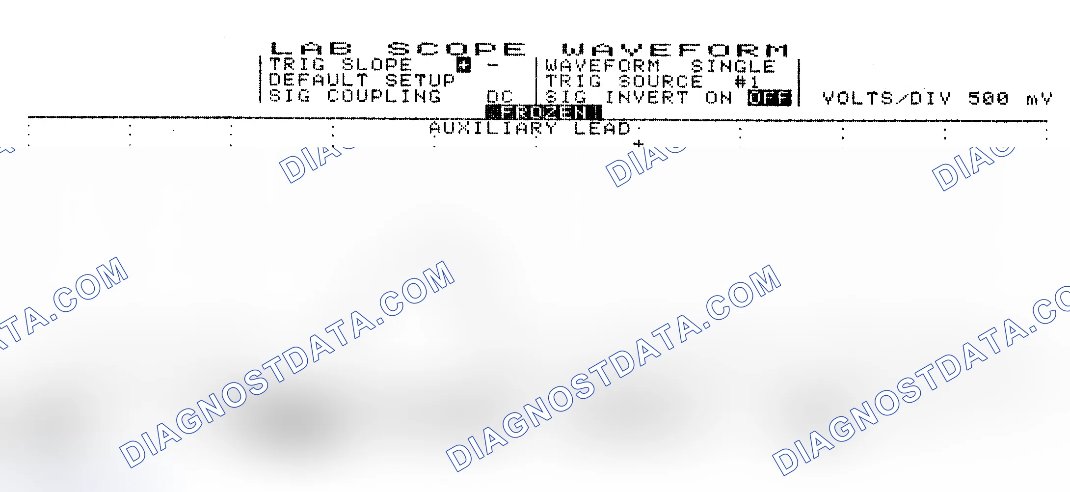 Scheme 10: Single Injector w/Excessive Current Flow - Current Pattern