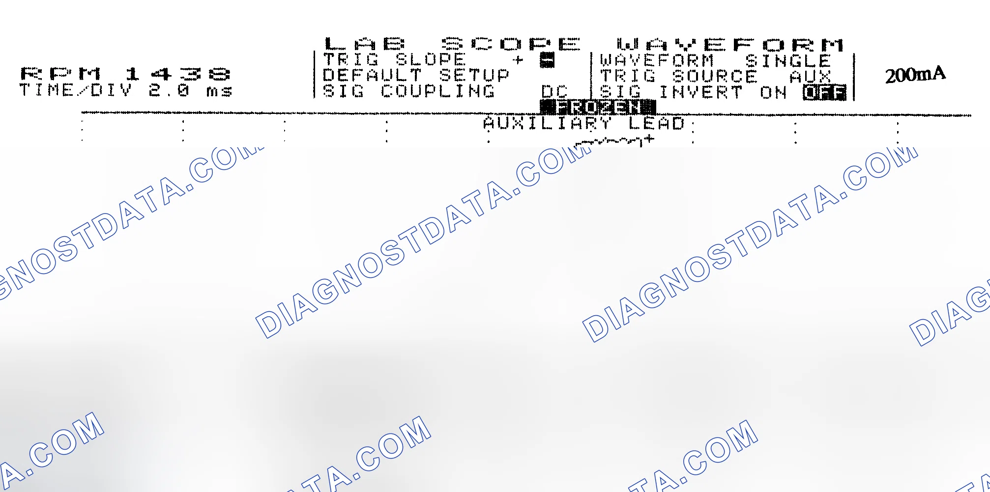 Scheme 15: Single Injector w/Normal Current Flow - Current Pattern